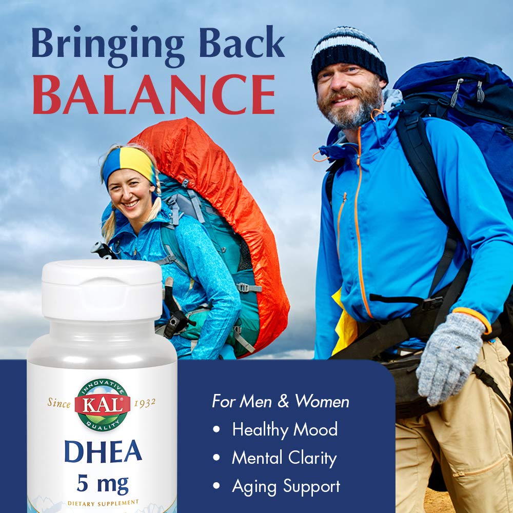 KAL DHEA 5 mg Tablets, 60 Tablets