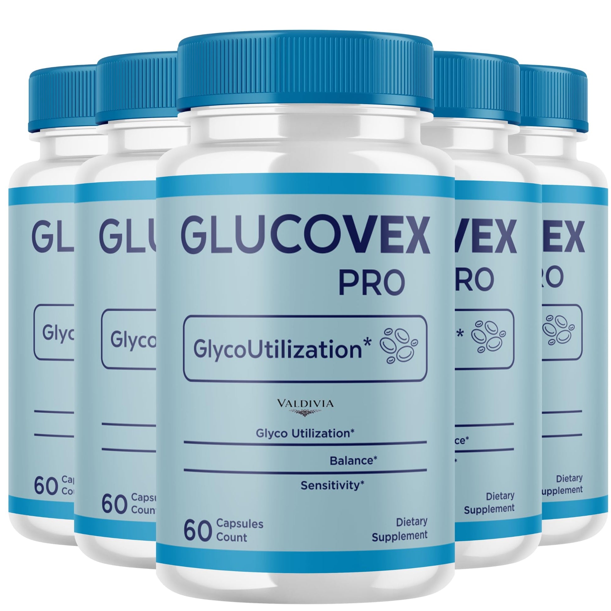 Valdivia Glucovex Capsules 300 Count