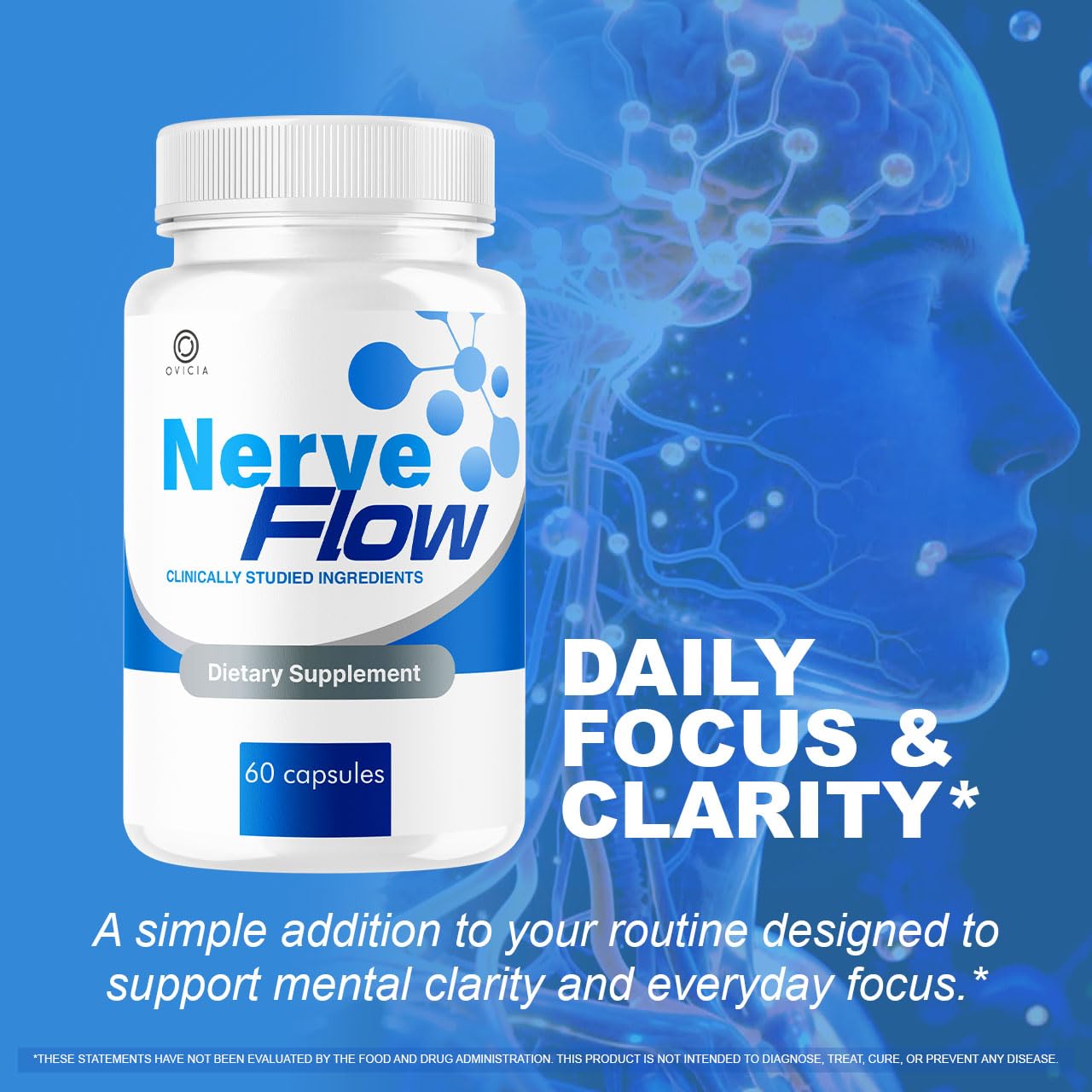 OVICIA Nerve Flow Capsules 180 Capsules