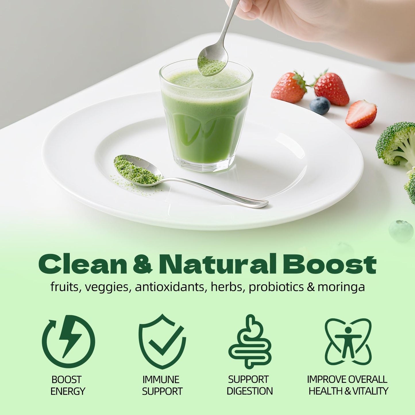 DSDD Super Greens Powder 16.92 oz