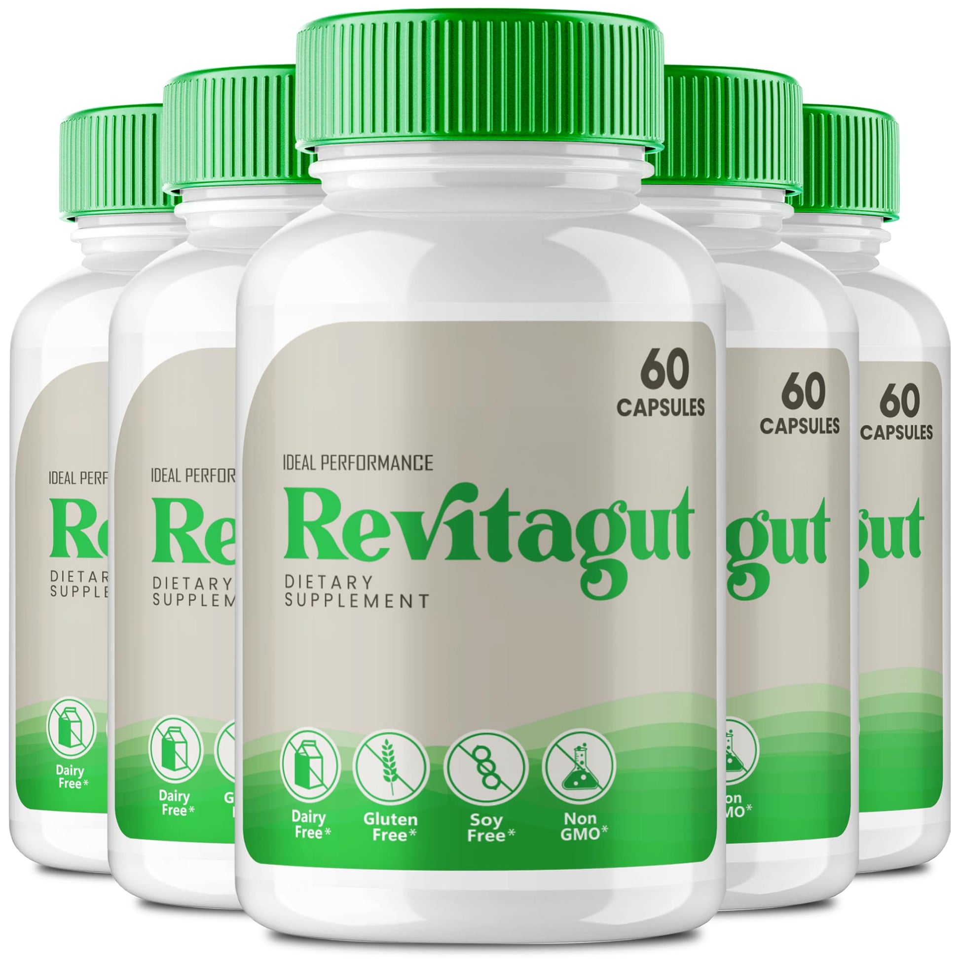 IDEAL PERFORMANCE Revitagut Advanced Blood Formula Capsules, 300 Capsules