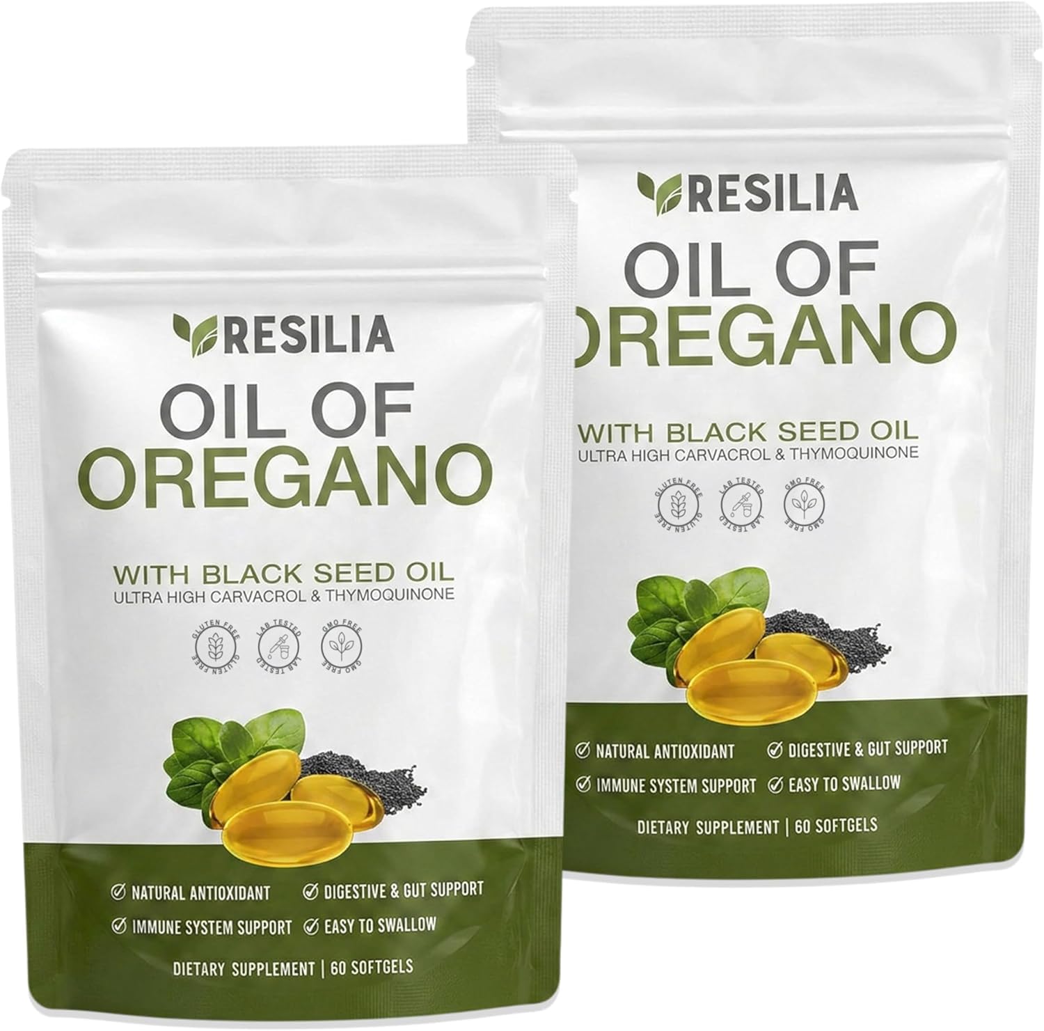 Resilia Oil Of Oregano 120 Capsules