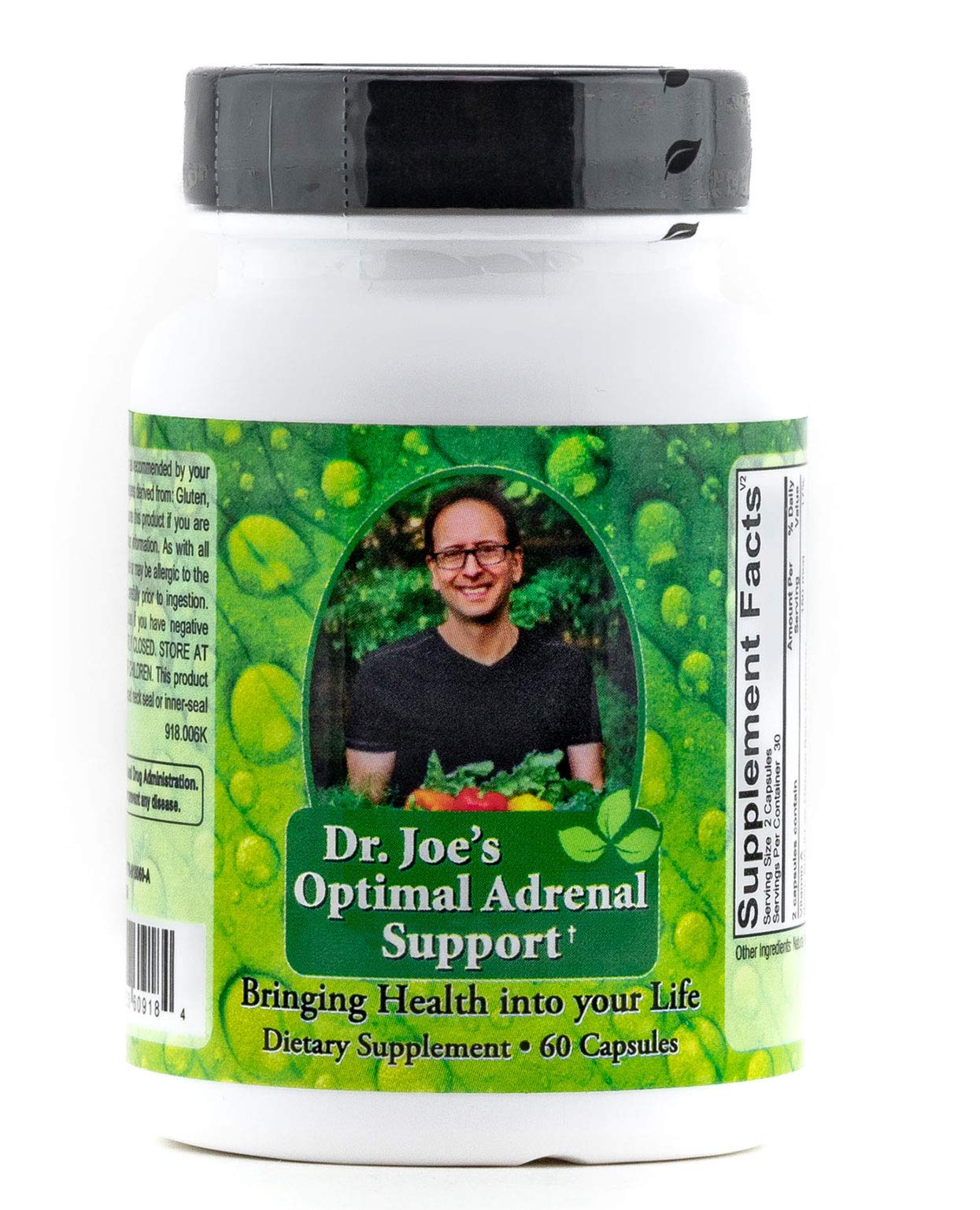 Dr. Joe's Optimal Adrenal Support Capsules, 60 Count