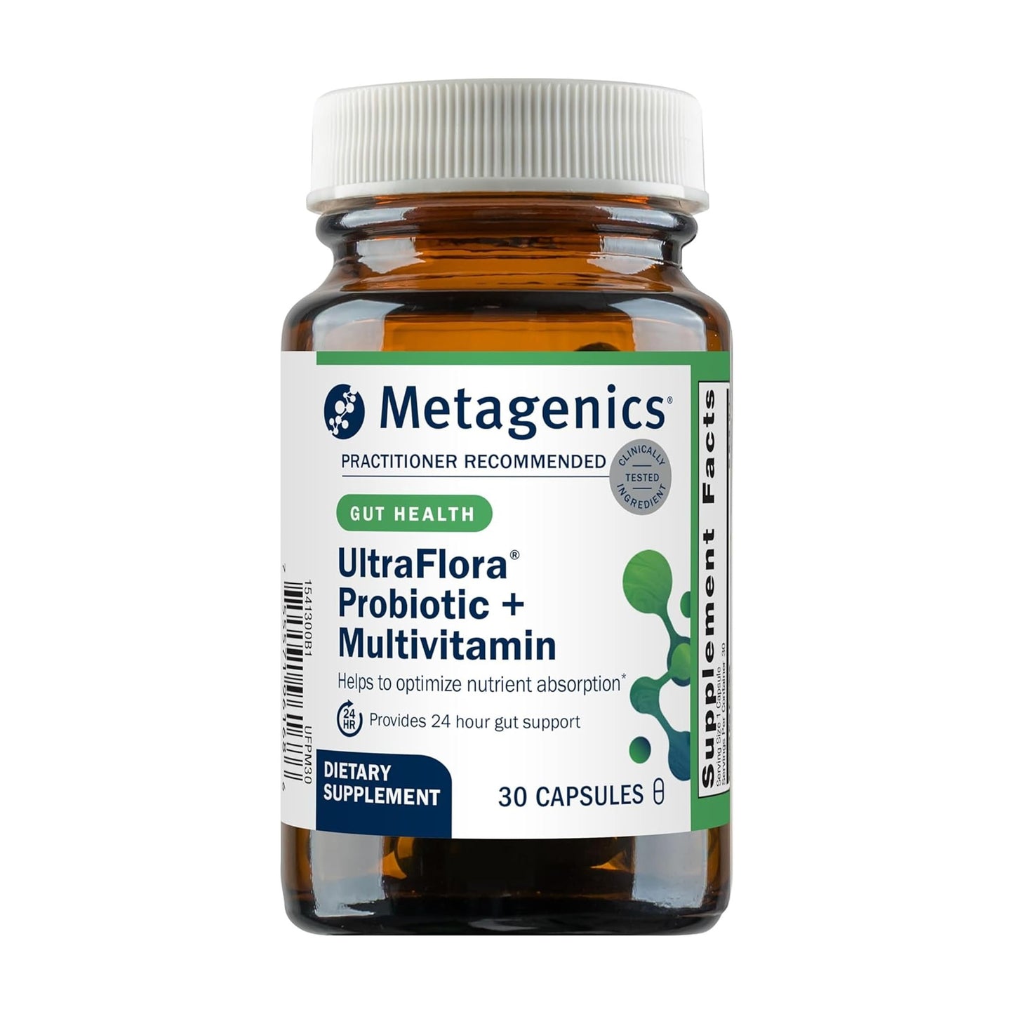 Metagenics UltraFlora Probiotic + Multivitamin, 30 Capsules