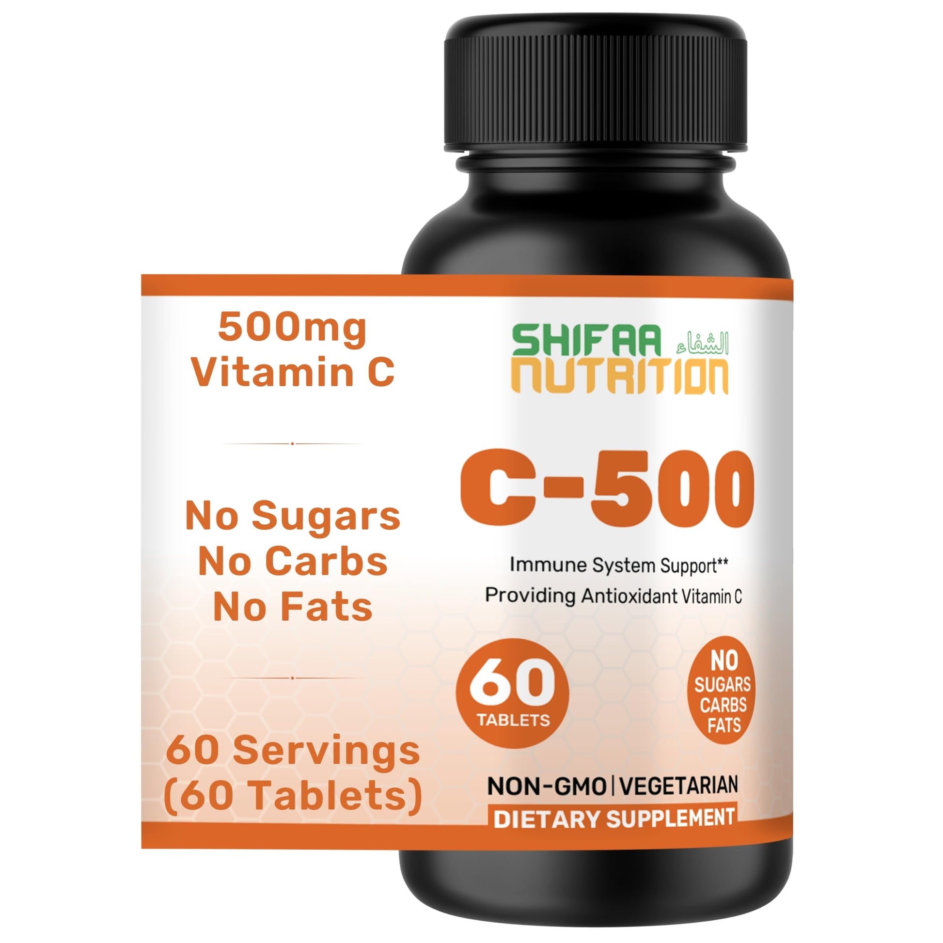 SHIFAA NUTRITION Vitamin C-500 Tablets 60