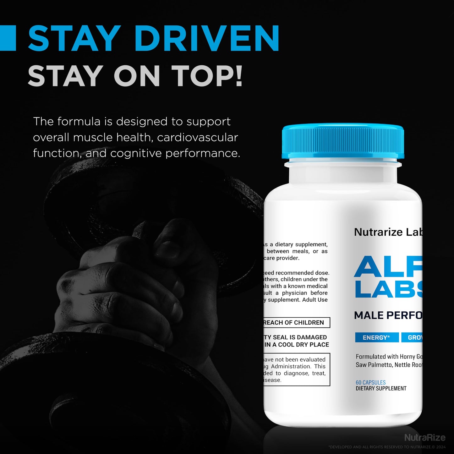 NutraRize Alphalabs ME 180 Capsules