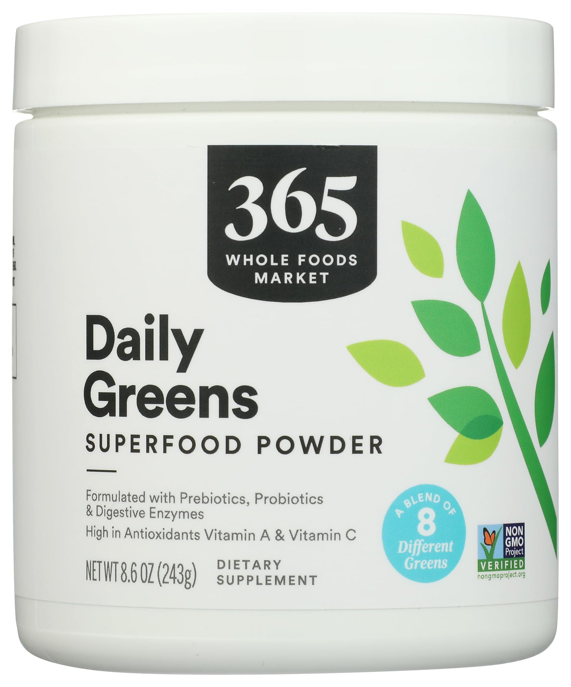 365 by Whole Foods Market Daily Greens Powder, 8.6 Ounce