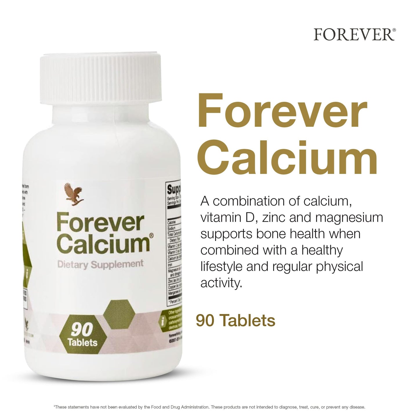 Forever Living Products Forever Calcium 90 Tablets