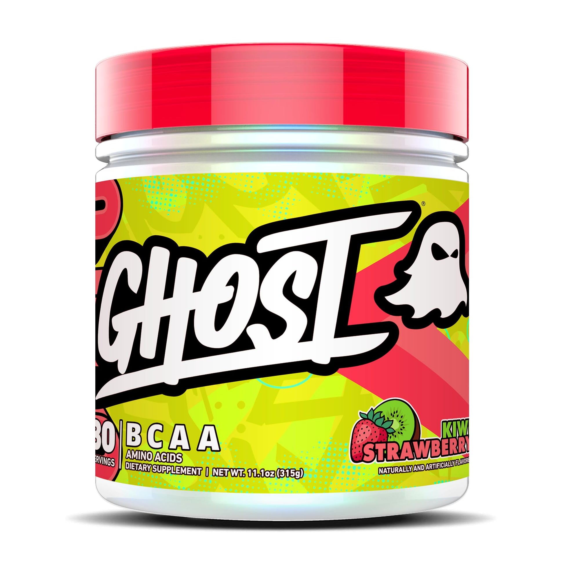 GHOST BCAA Powder Amino Acids Supplement, 11.1 Ounce
