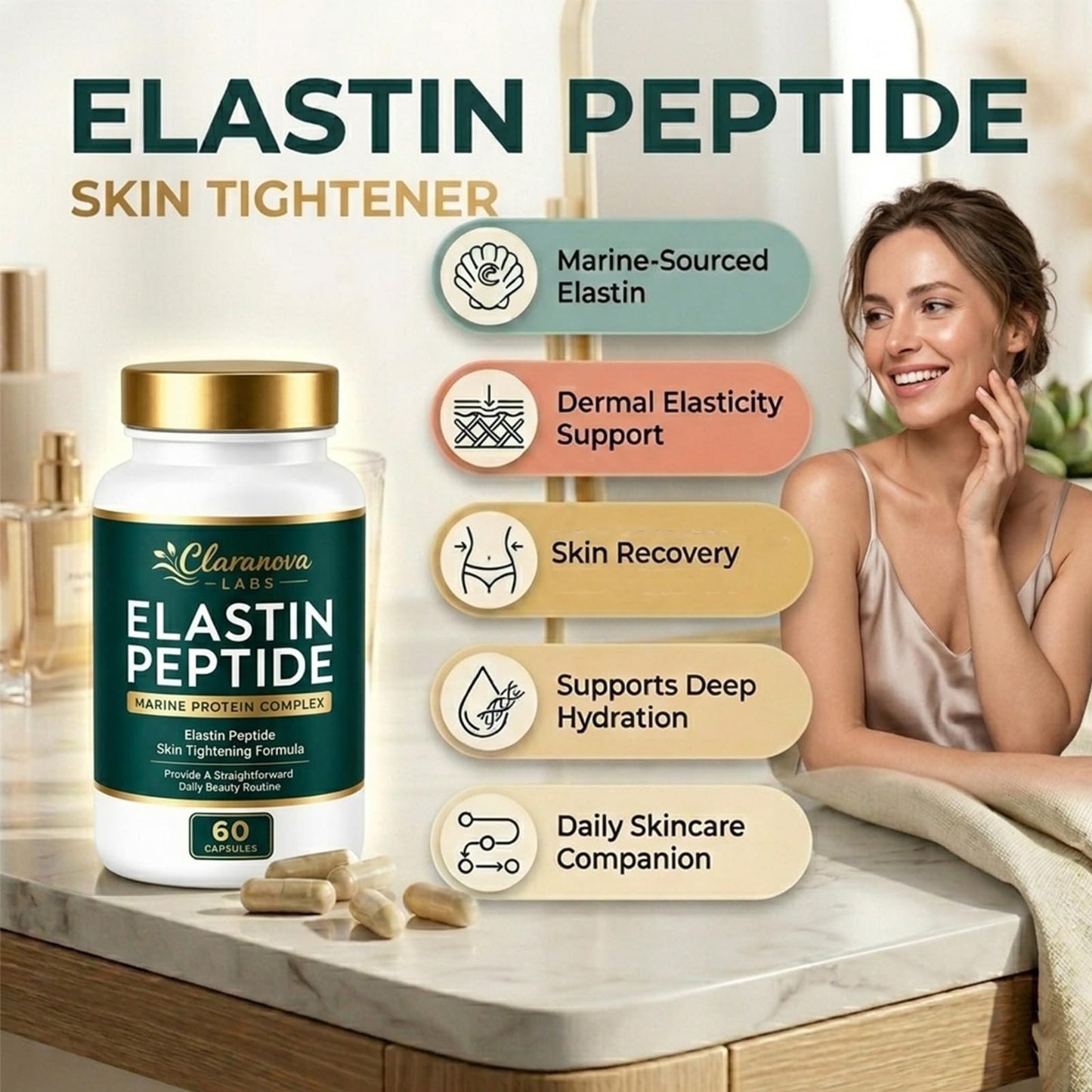 Keikeyo Elastin Peptides Powder 3.5 Ounce