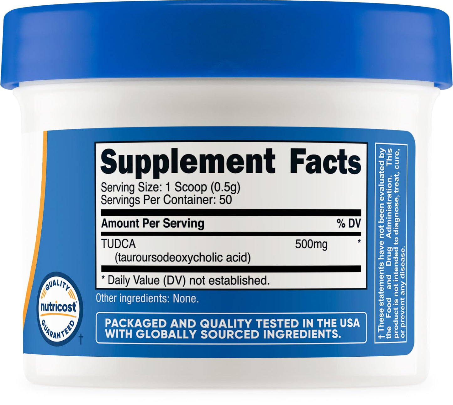 Nutricost Tudca Powder 0.91 Ounce