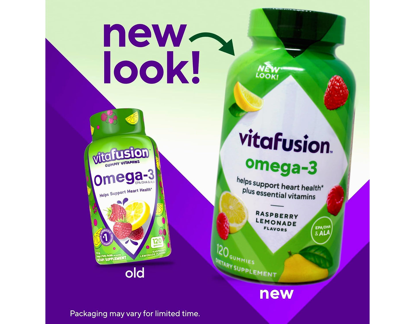 Vitafusion Omega-3 Gummies 480 Count