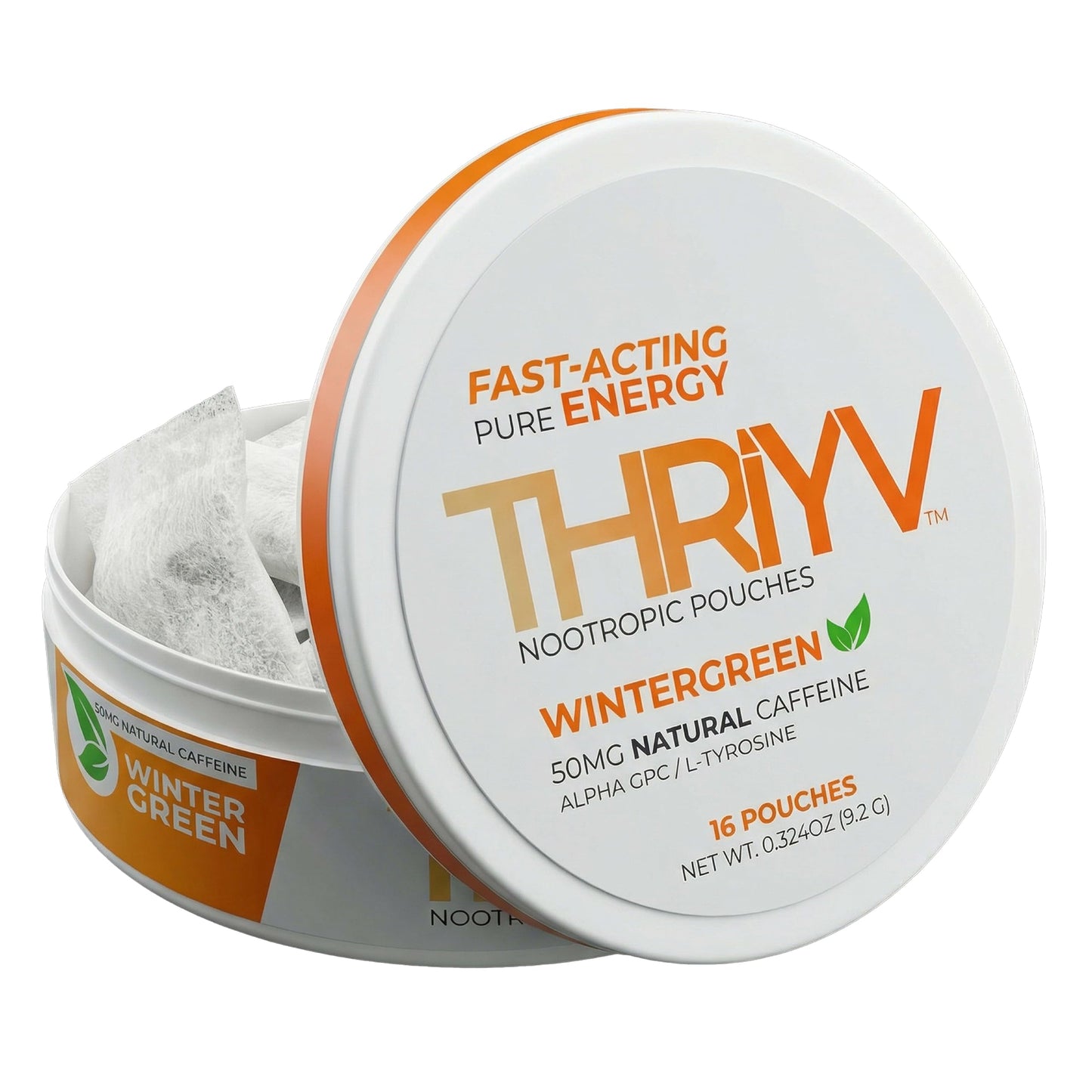 THRIYV NOOTROPIC POUCHES Nootropic Energy Pouches Capsule 16 Count