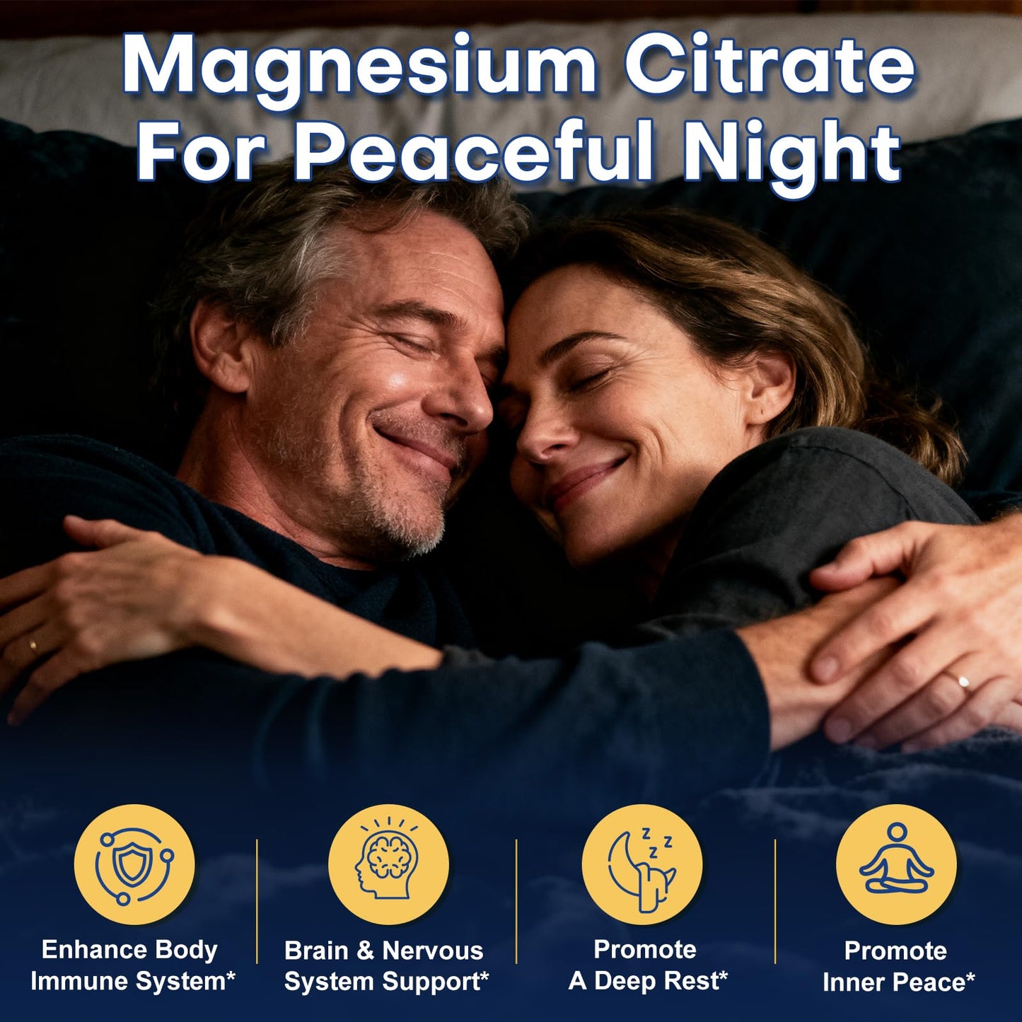 Nature Target Magnesium Citrate 500mg with Zinc & Vitamin D Capsules, 120 Count