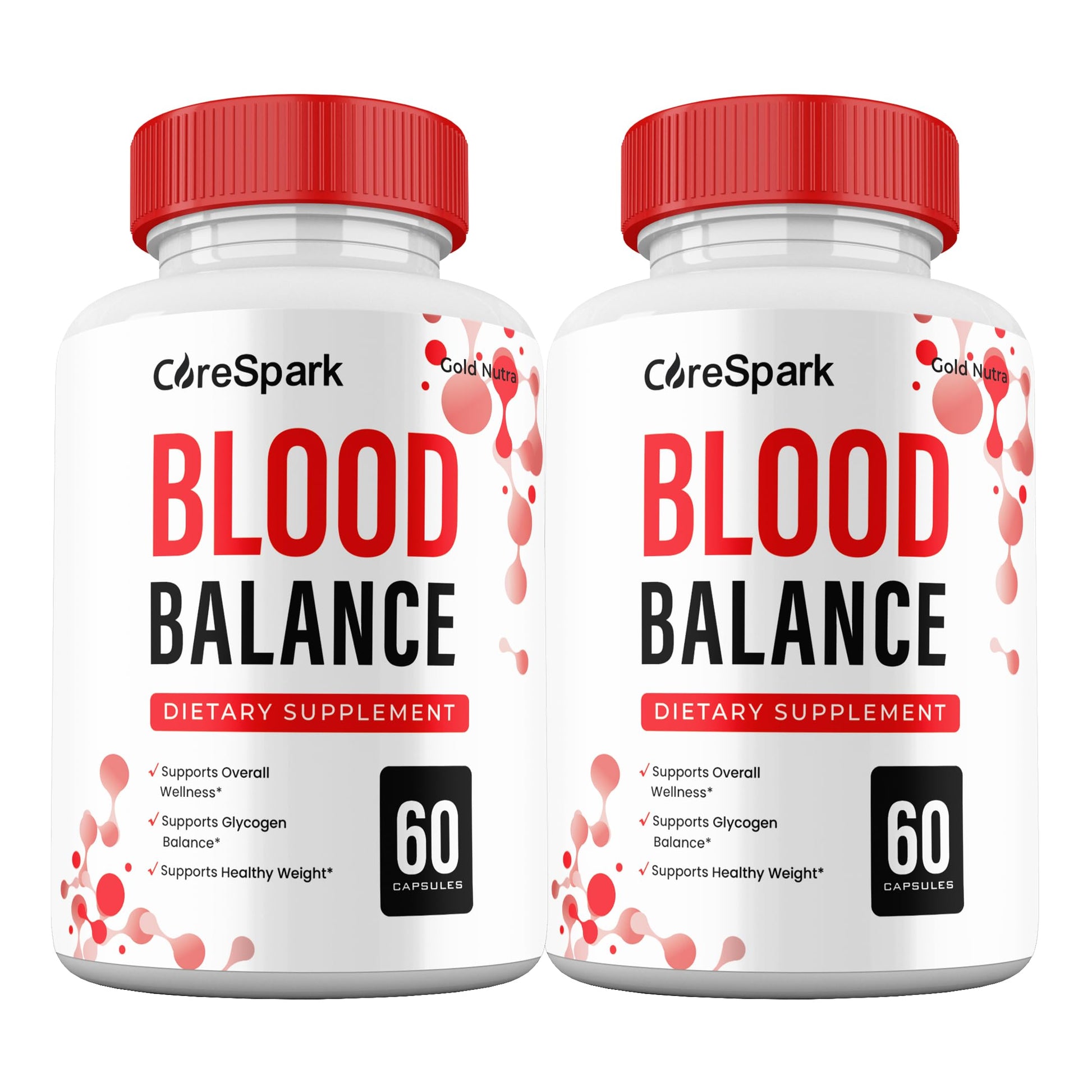 Gold Nutra Core Spark Capsules, 2 Count