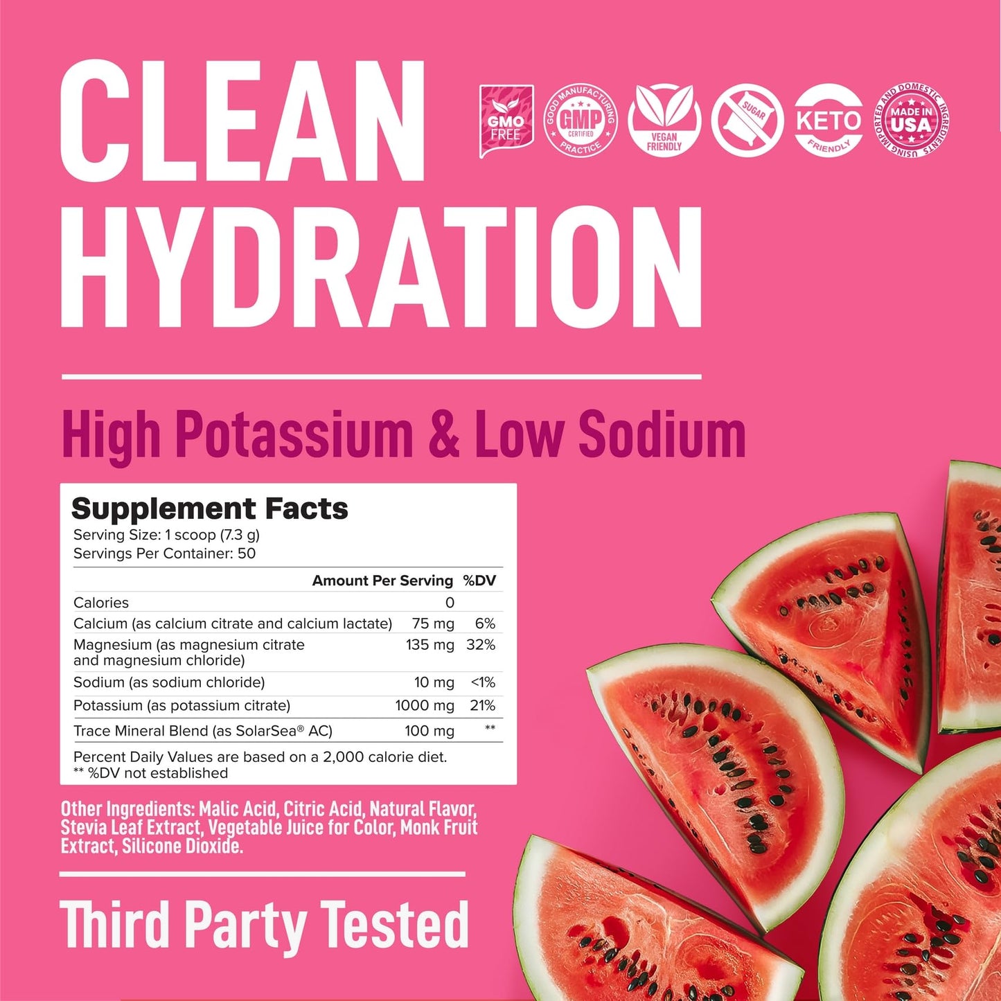Keppi Electrolytes Powder Watermelon Flavor 12.8