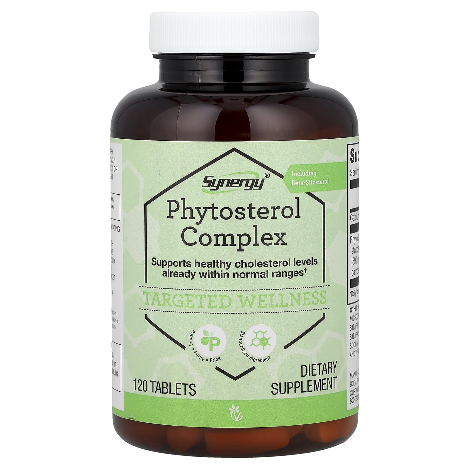 Vitacost Synergy Phytosterol Complex 120 Tablets