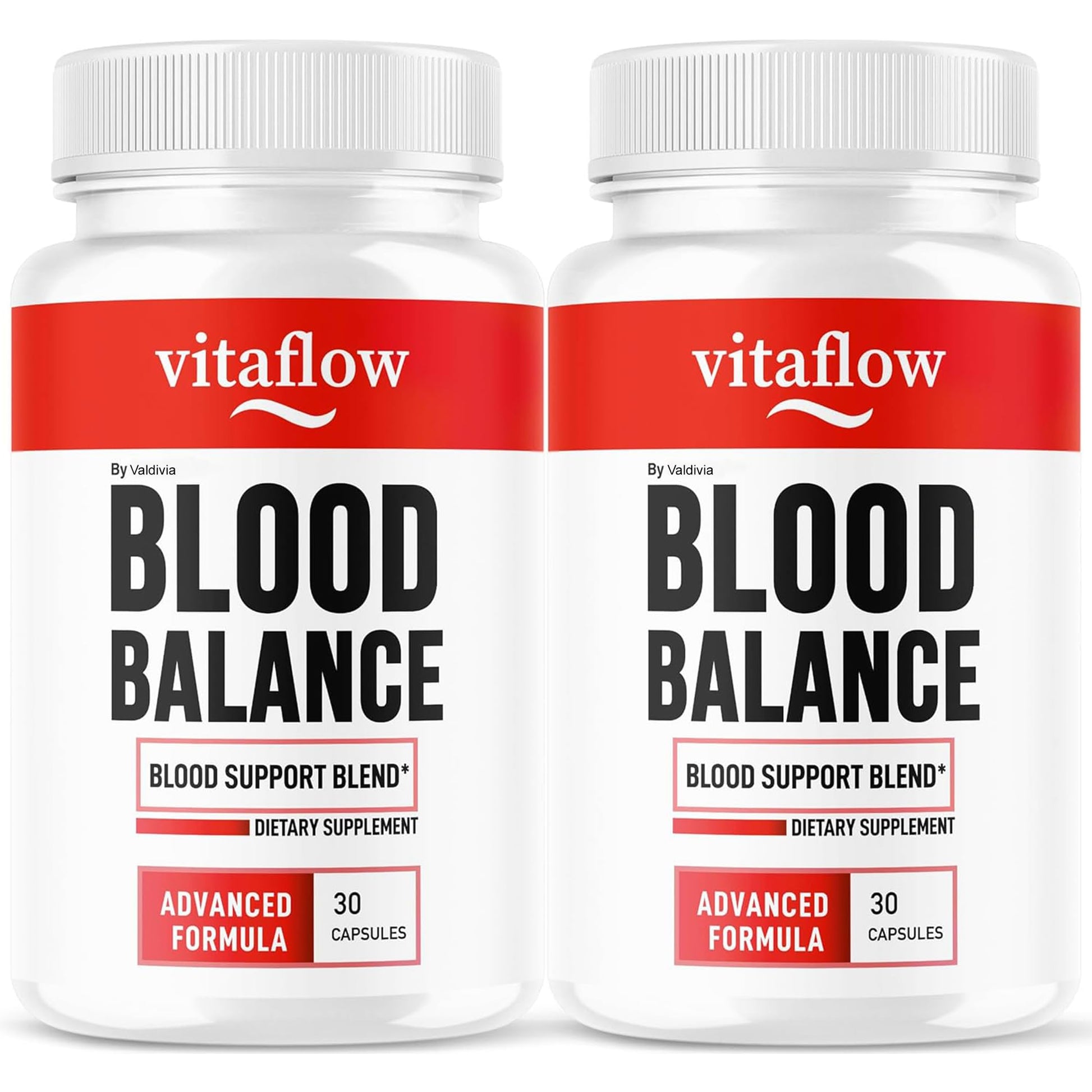 Valdivia VitaFlow Capsules, Daily Balance Supplement, 30 Capsules