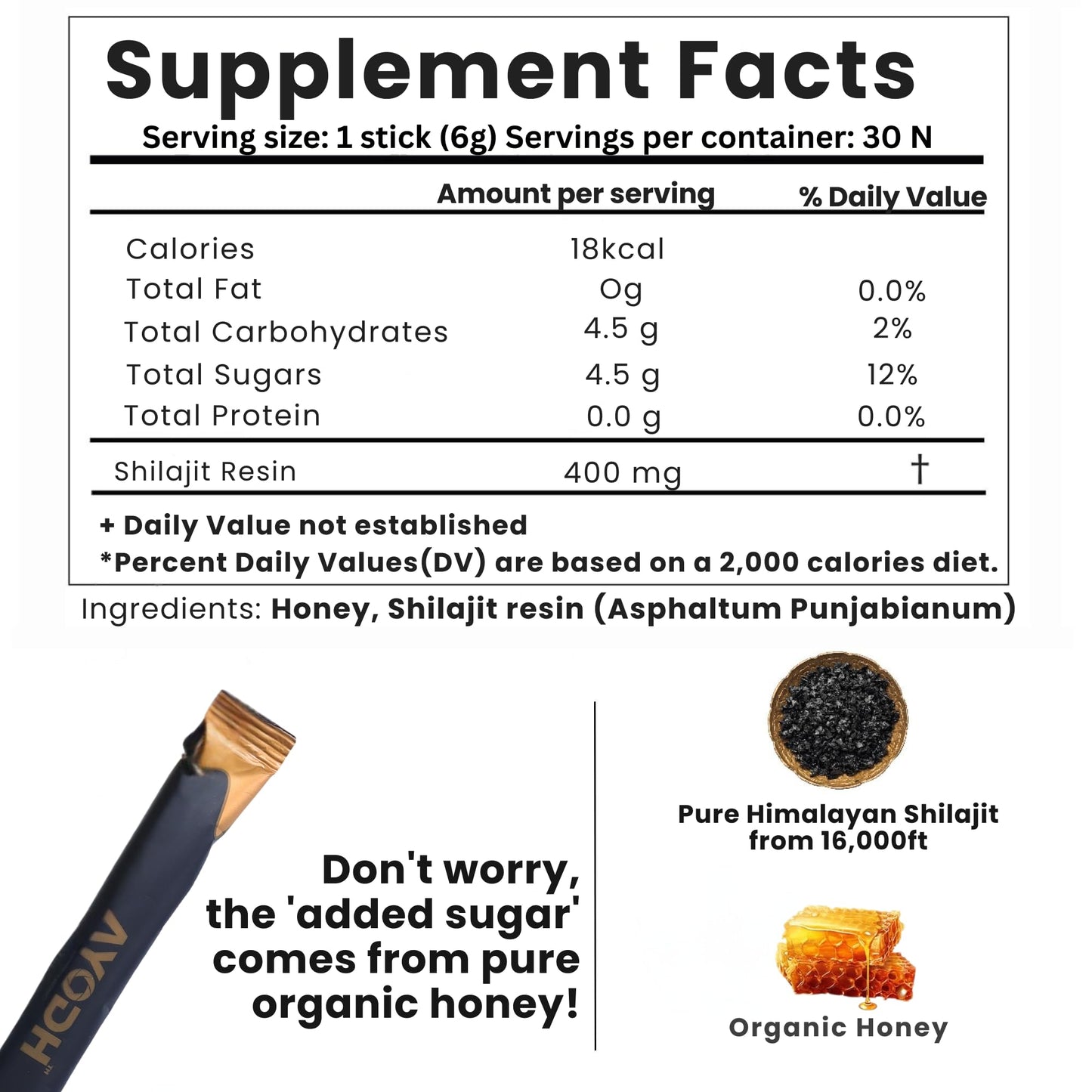 AYODH Himalayan Shilajit Softgels 4 Count