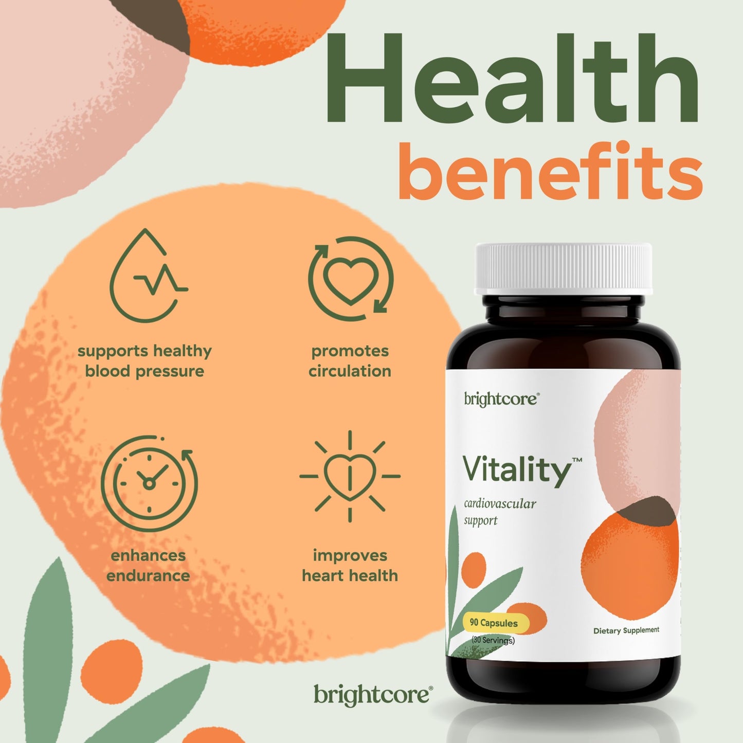 Brightcore Vitality Capsule 90 Count