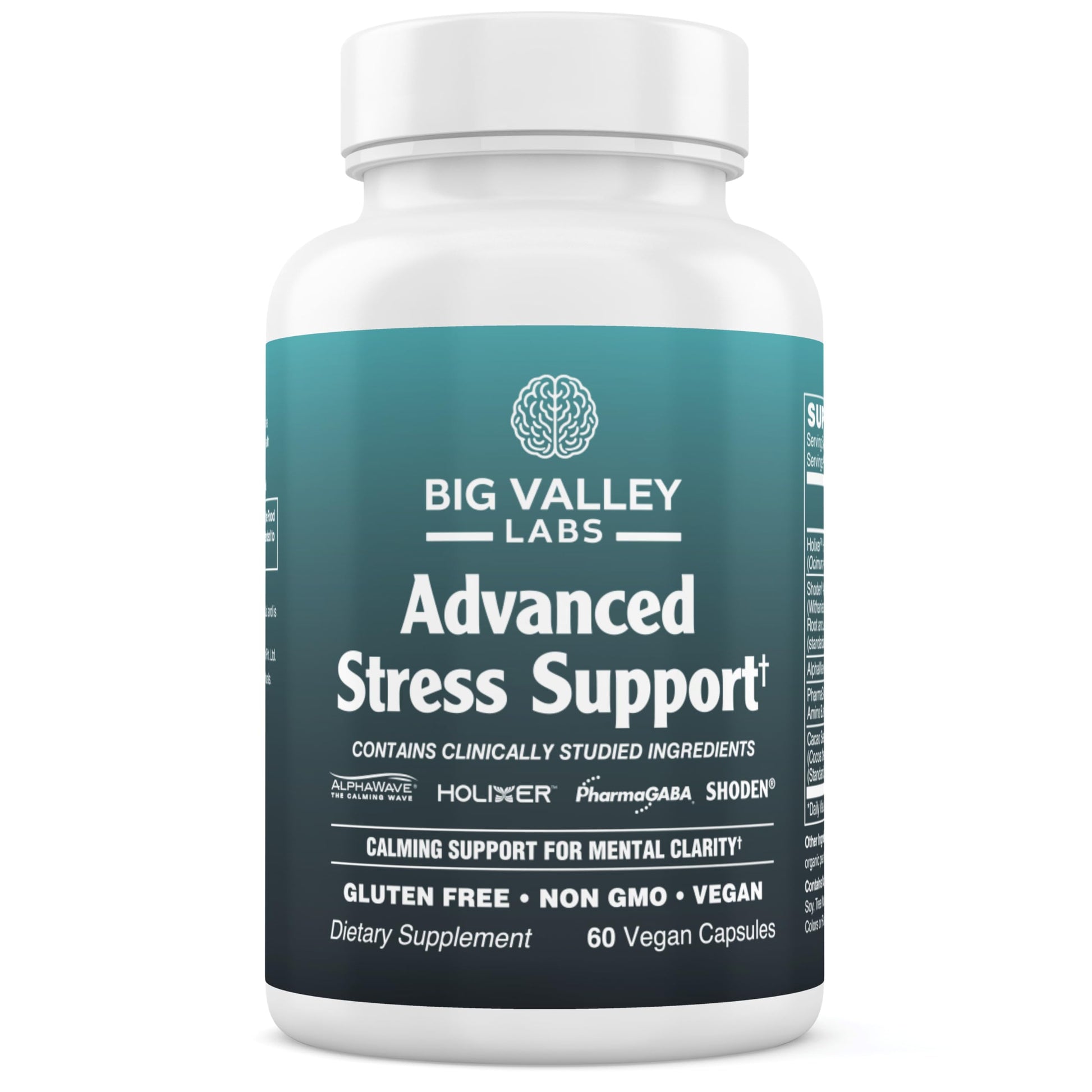 Big Valley Labs Advanced Stress Support Capsules, 60 Count