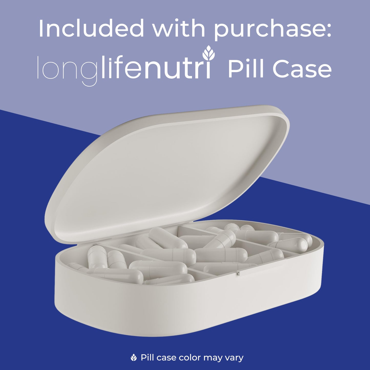 LongLifeNutri CurcuPEA+ Palmitoylethanolamide + Turmeric Complex Capsule, 180 Count