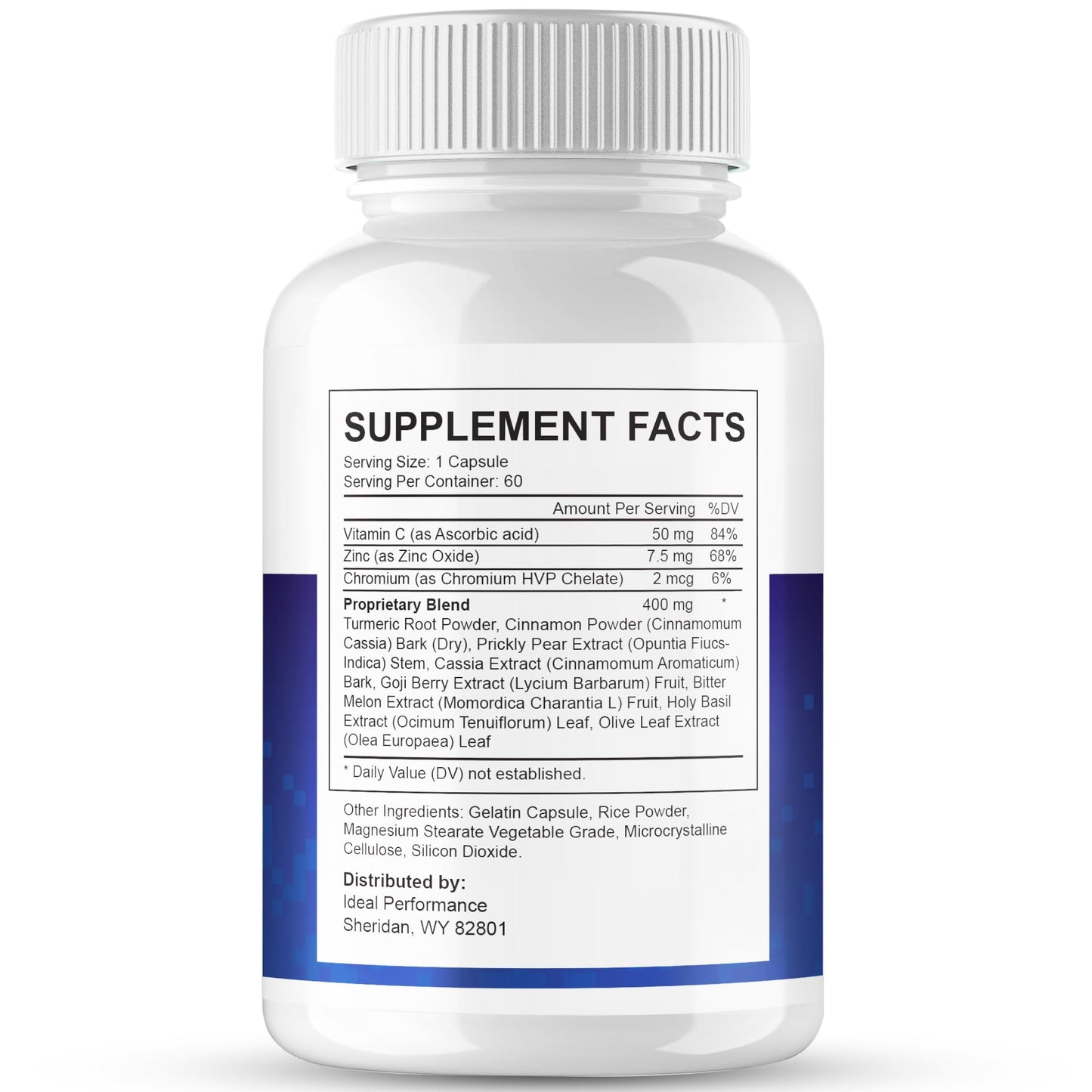 IDEAL PERFORMANCE VisiFlora Capsule, 120 Count