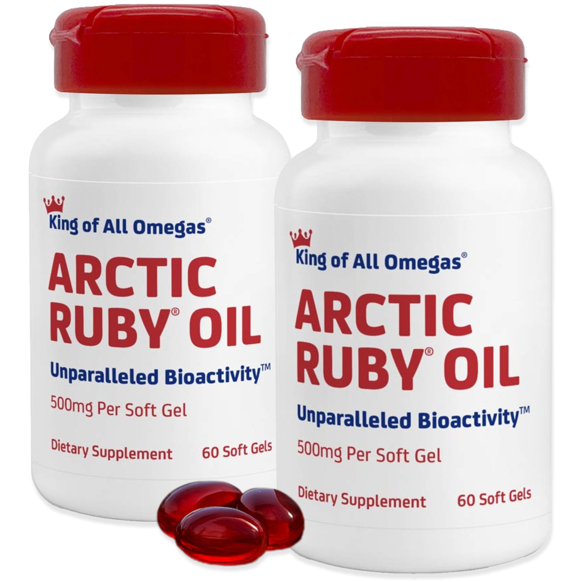 Immunocorp Arctic Ruby Oil Omega-3 Softgels 120 Count