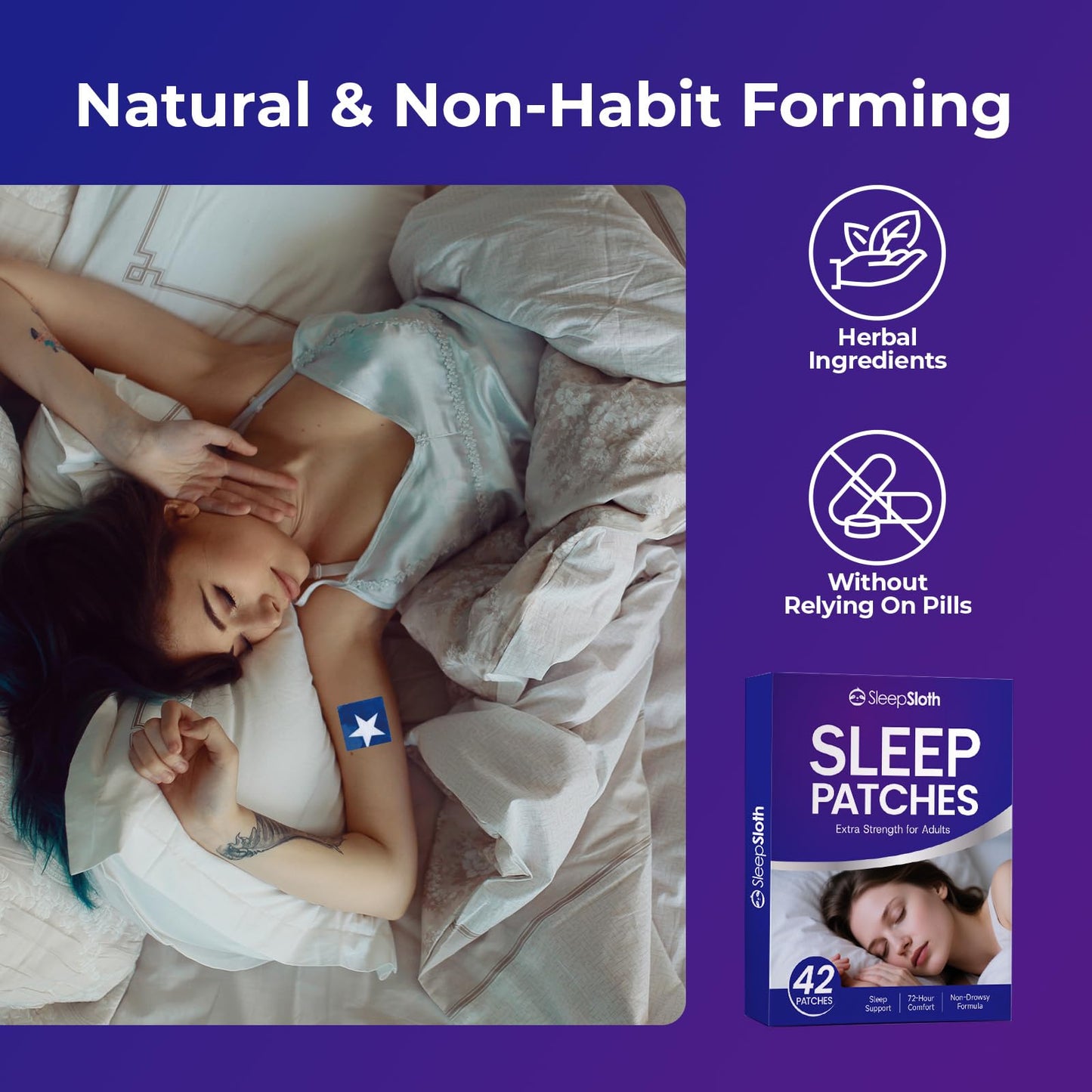 SleepSloth Sleep Patches Tablets 42