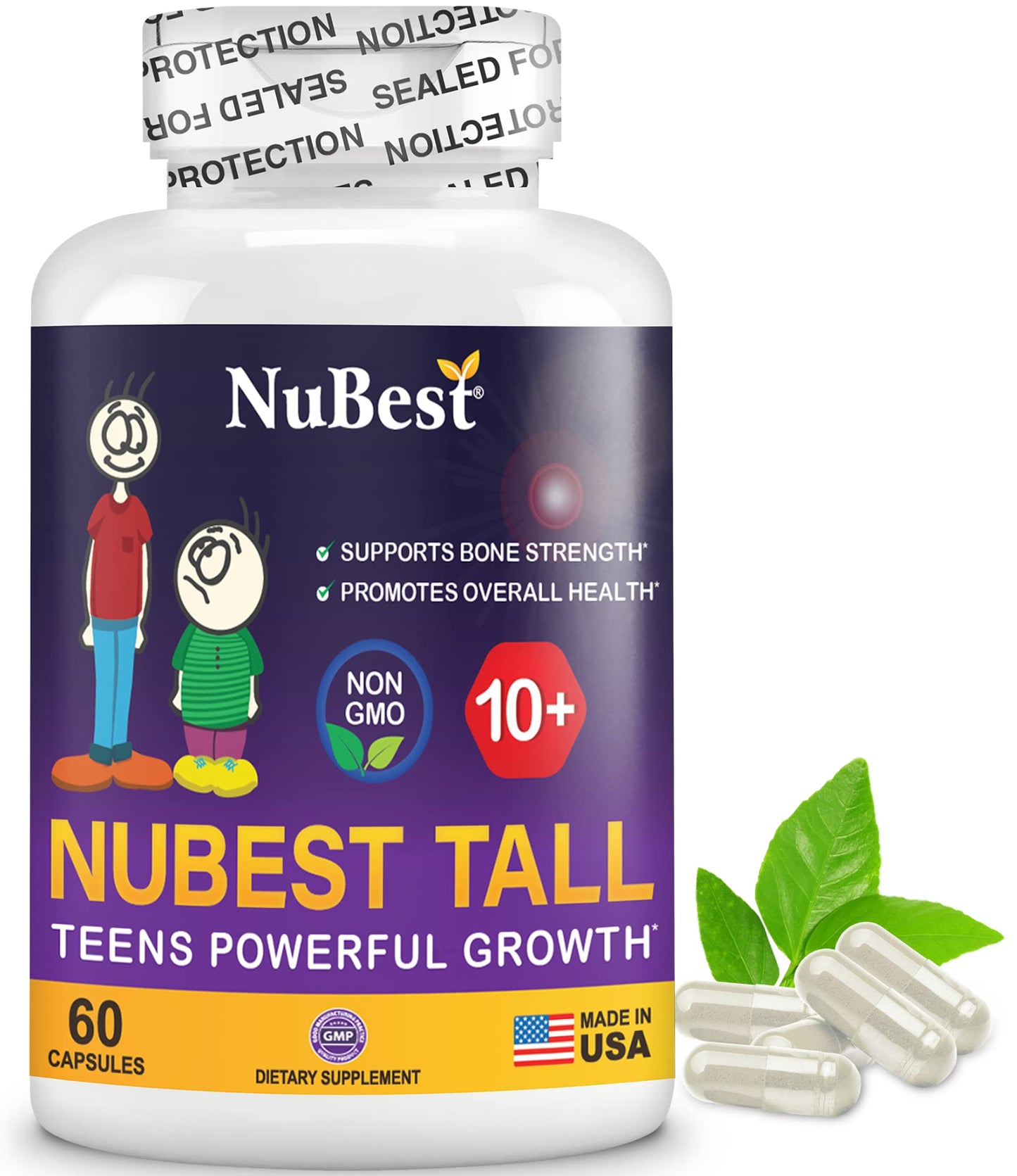 NuBest Tall 10+ Premium Bone Strength Formula, 720 Capsules