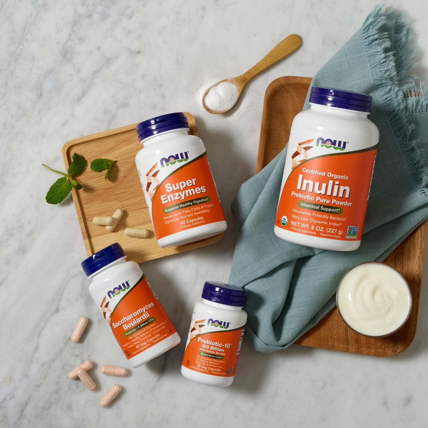 NOW Foods Super Enzymes Capsules, 90 Capsules