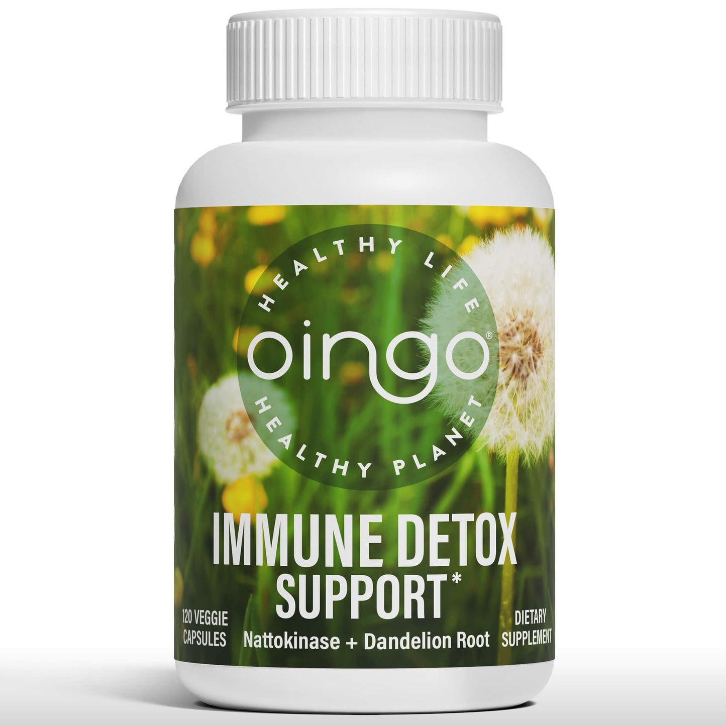 Oingo Immune Detox Support Capsules, 120 Count