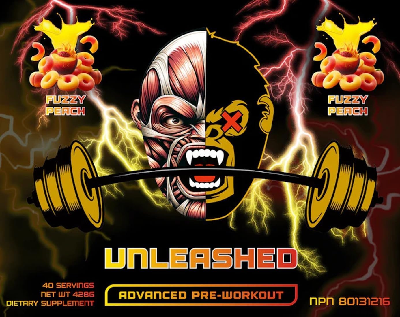 APE-X Unleashed Pre Workout Powder 15 Servings