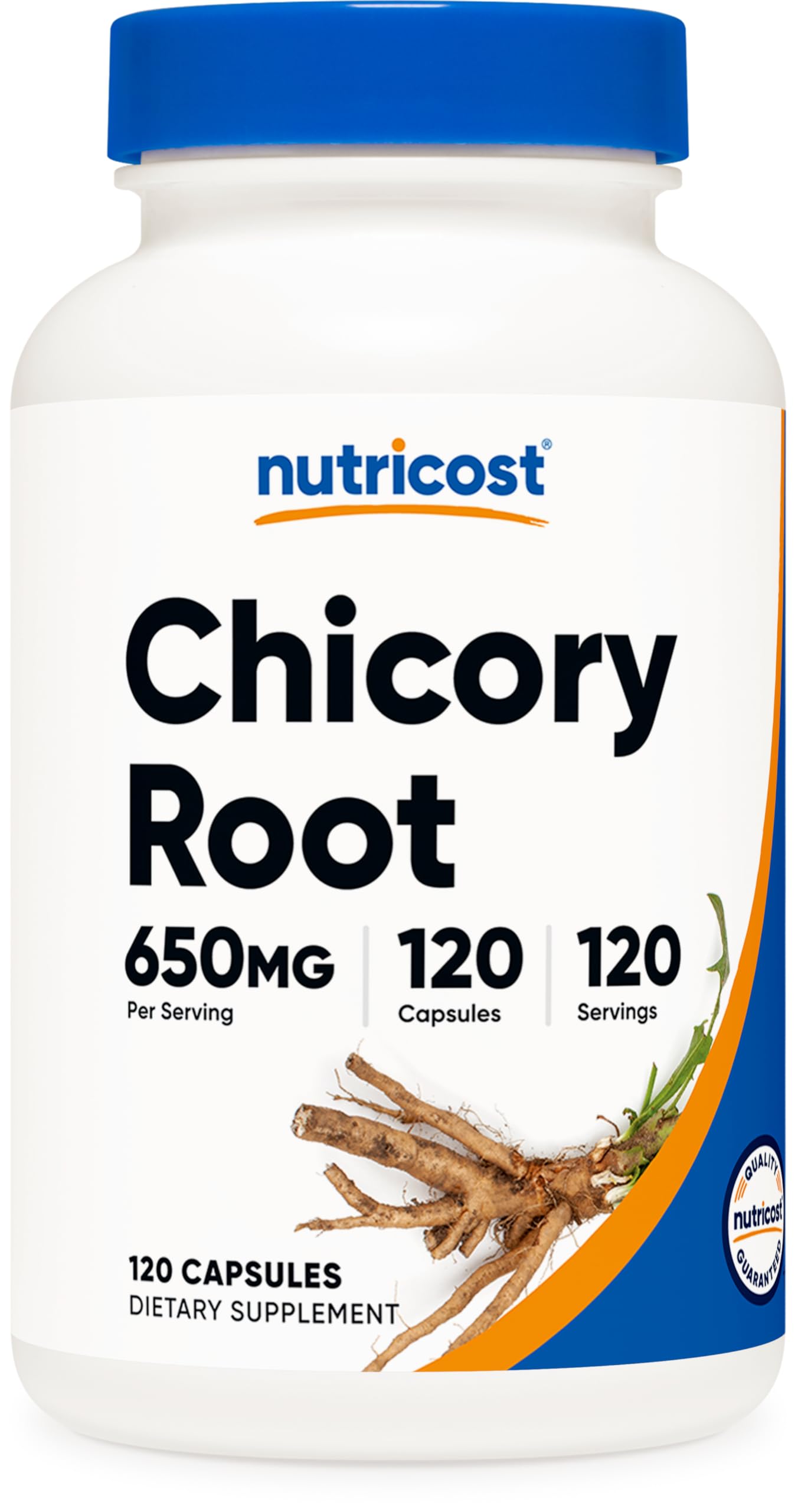 Nutricost Chicory Root 650mg Capsules 120 Count
