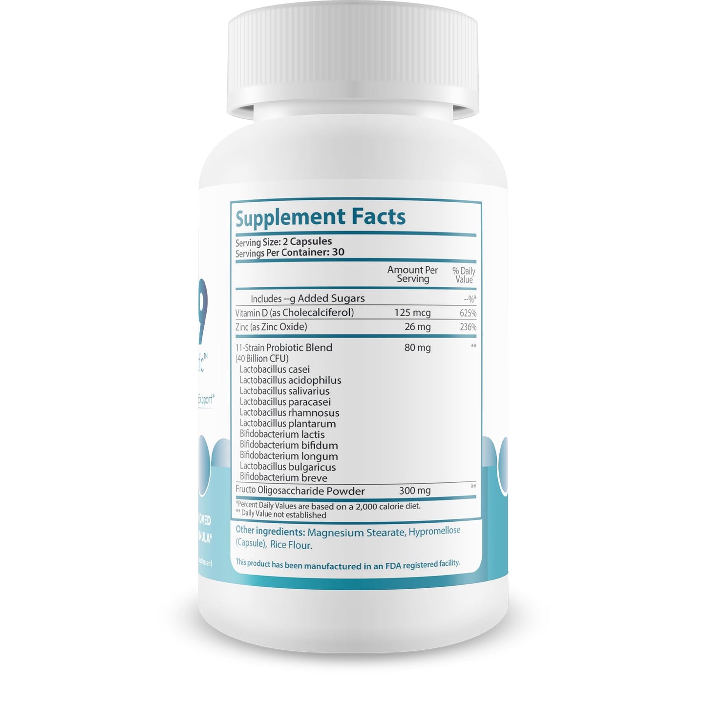 True You Health Pro PurDent9 Dental Probiotic Capsule, 60 Count