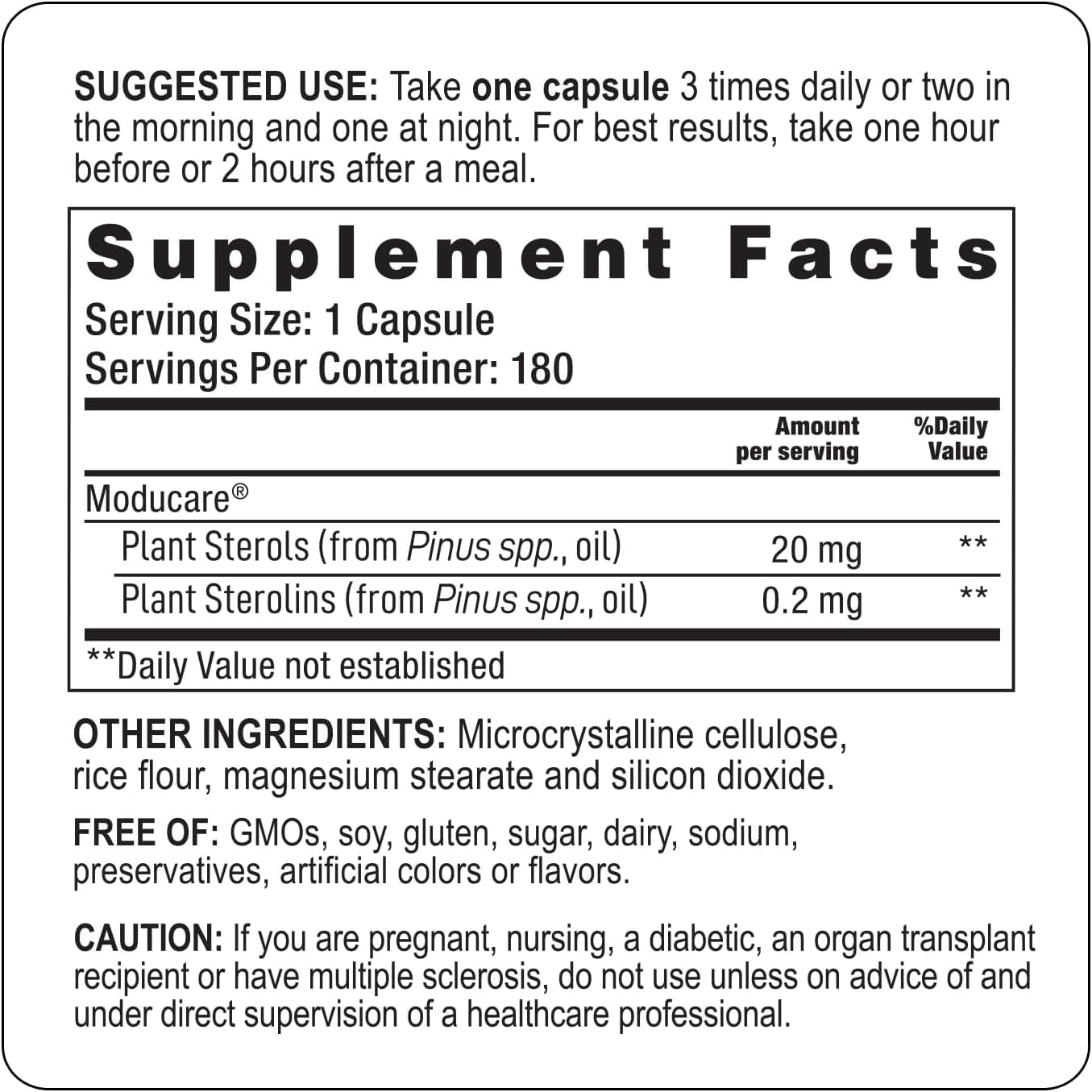 Kyolic Moducare 180 Capsules