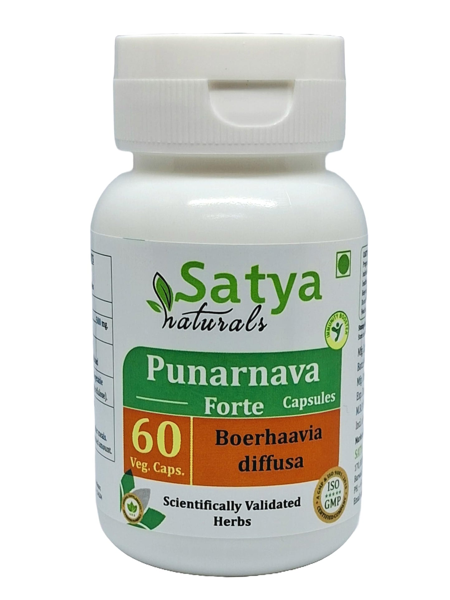 Satya Naturals Punarnava Forte Capsules 500 mg, 240 Capsules