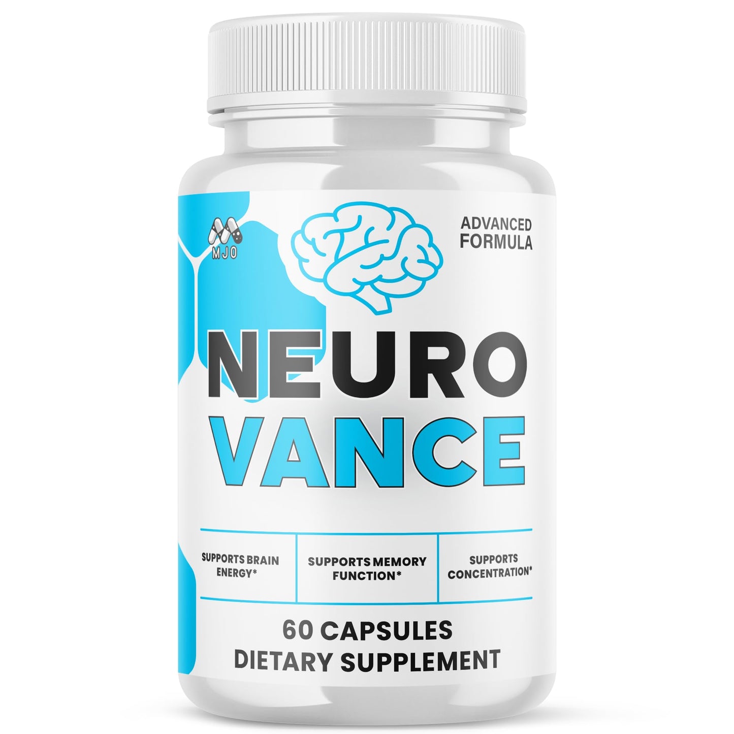MJO Neuro Vance Capsules, 60 Capsules