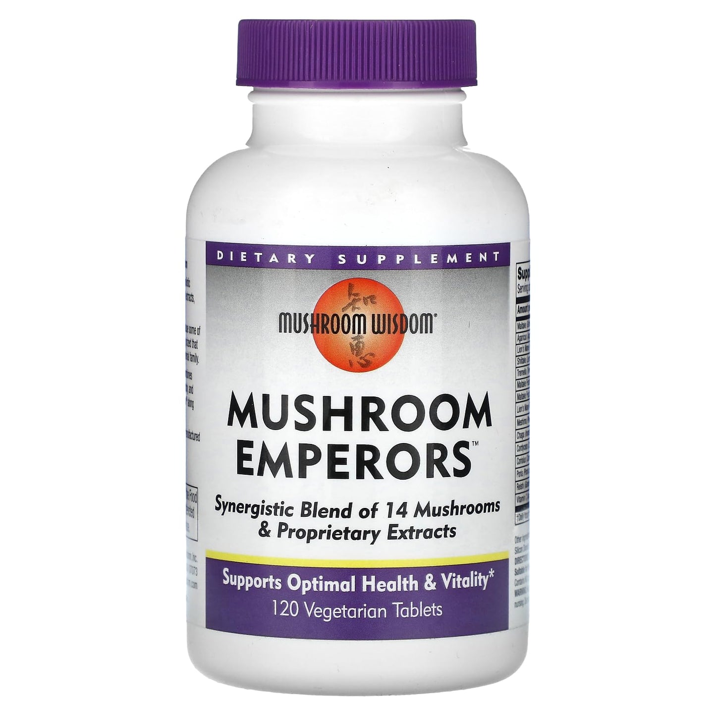 Mushroom Wisdom Mushroom Emperors Tablet 1 Count
