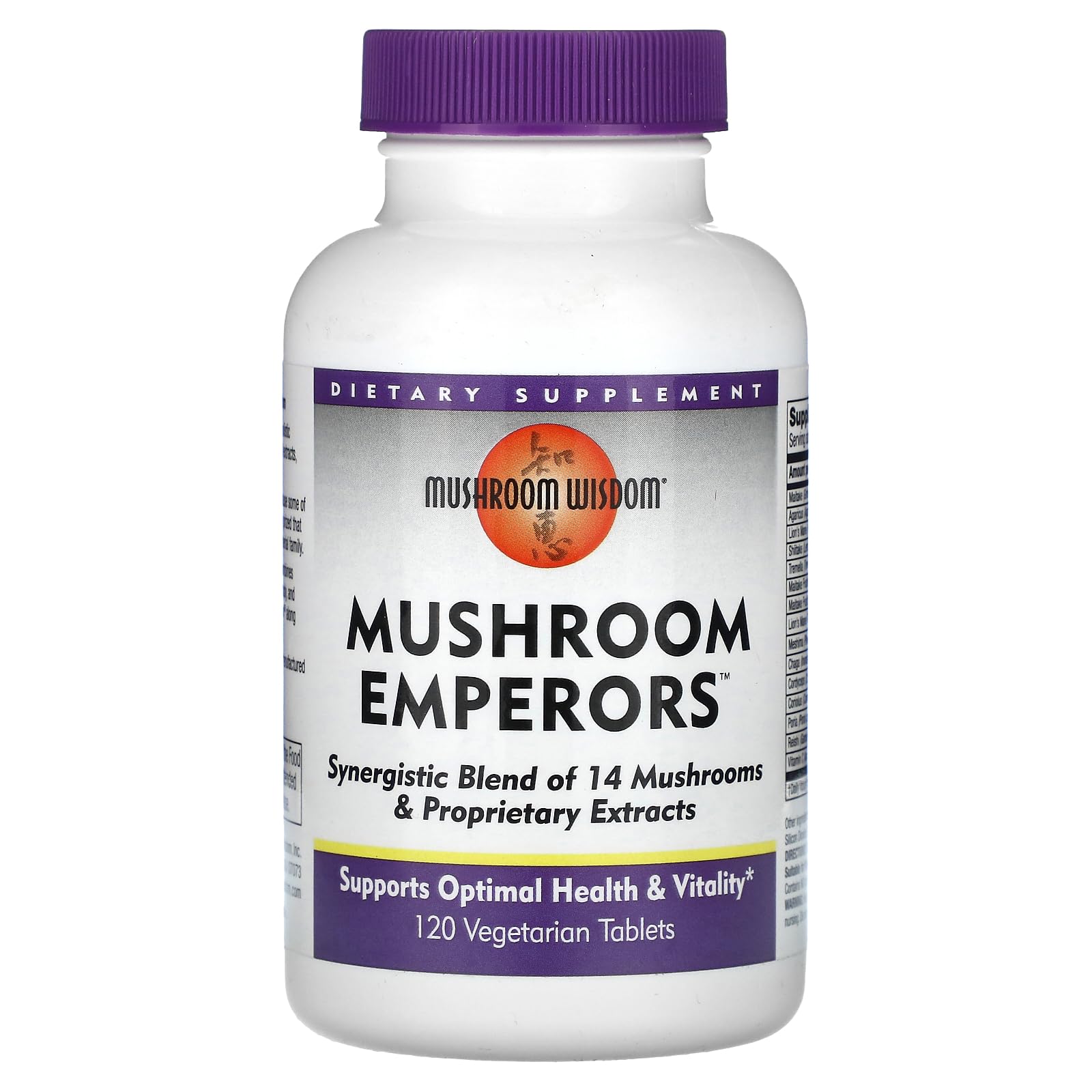 Mushroom Wisdom Mushroom Emperors Tablet 1 Count