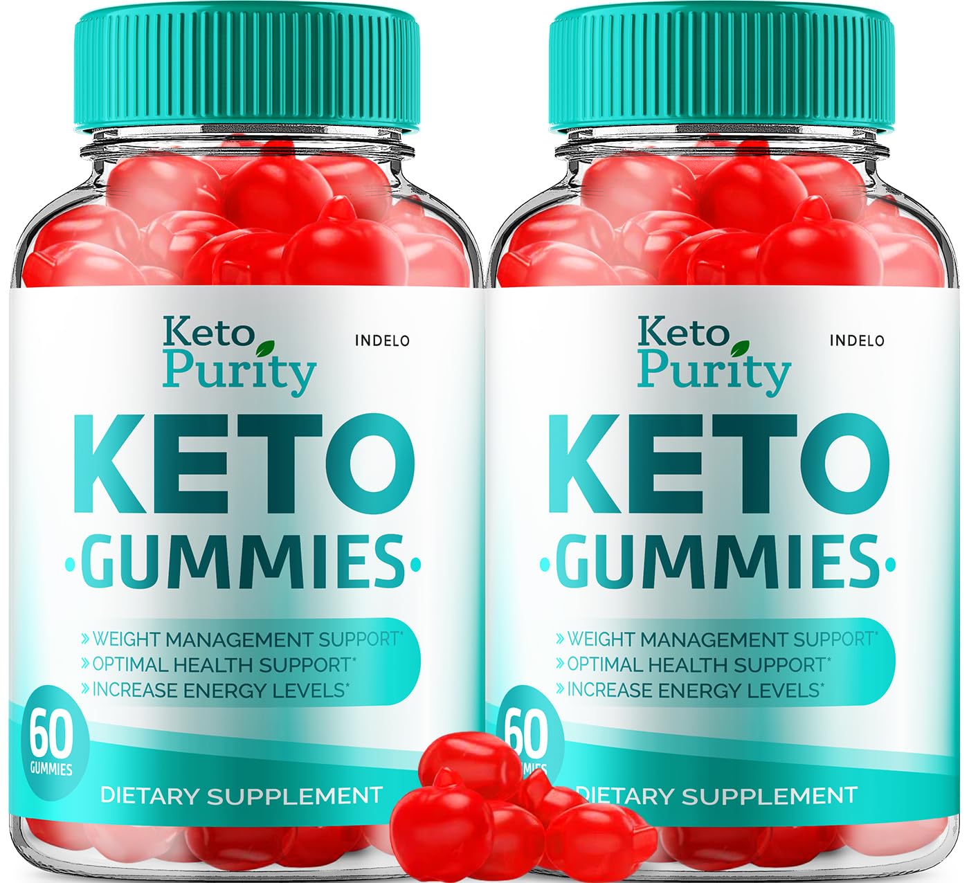 Indelo Keto Purity ACV Gummies 120 Gummies