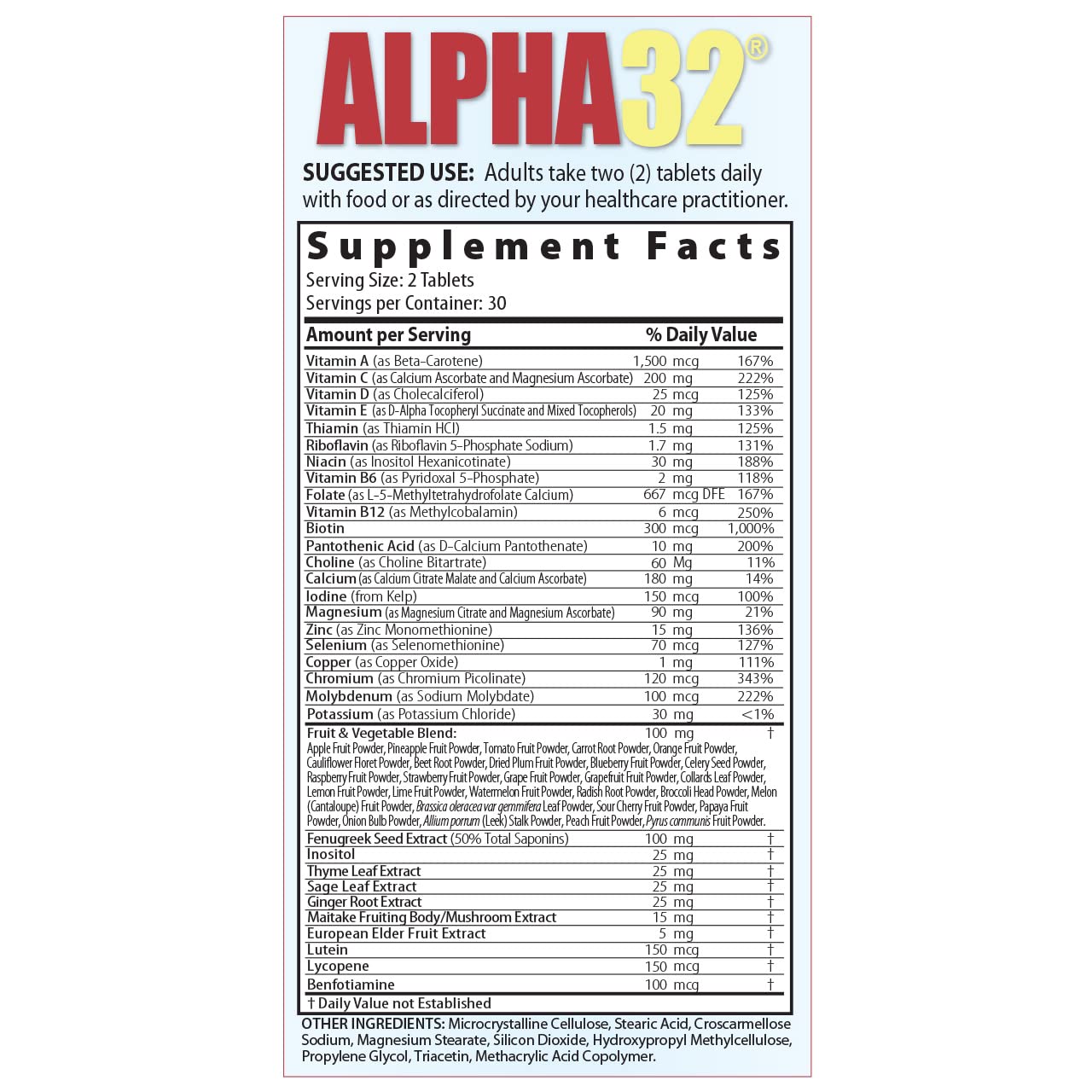 Medix Select ALPHA32 Tablet 1