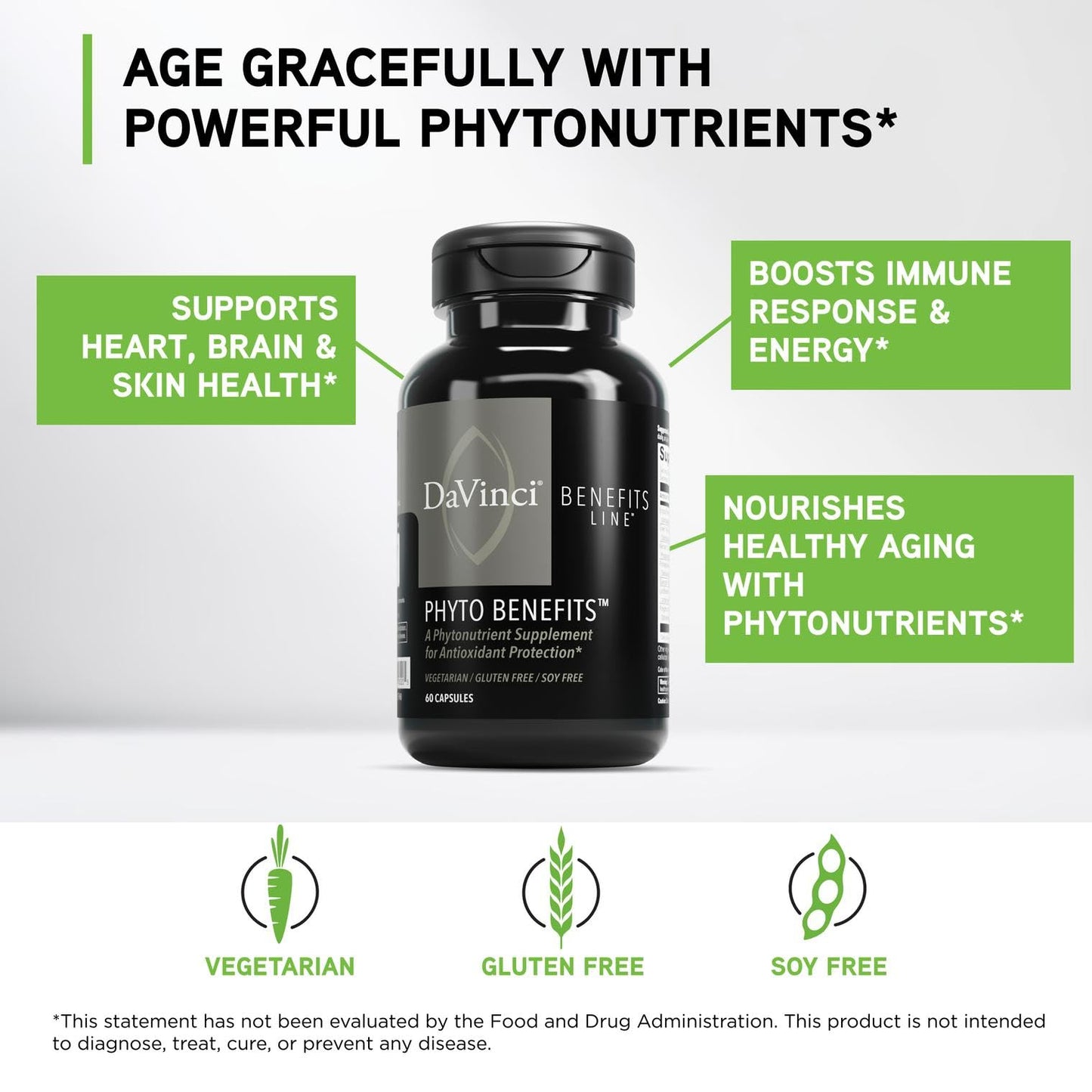 DAVINCI Phyto Benefits Capsules, 60 Capsules