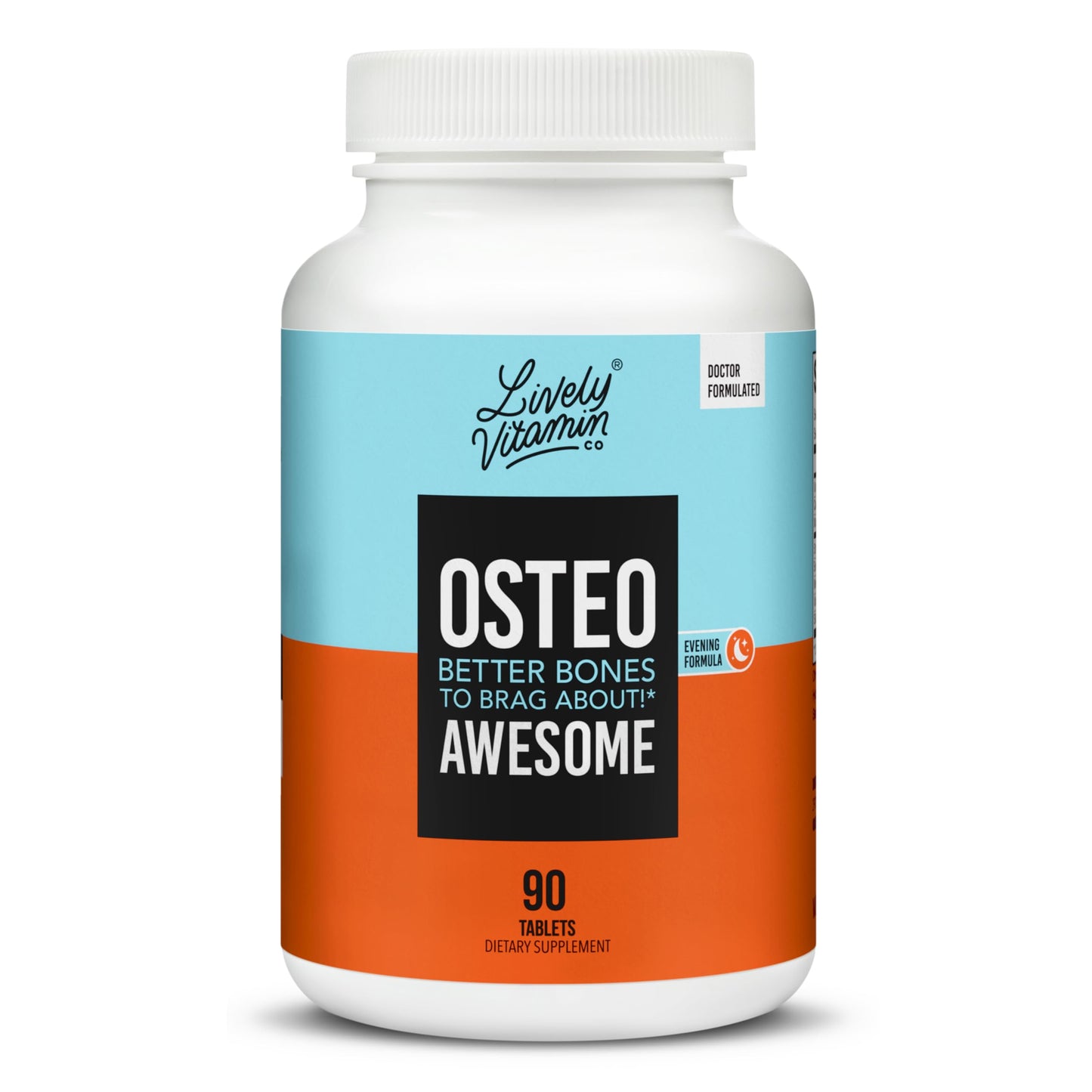 LIVELY VITAMIN CO Osteo Awesome Capsules 90