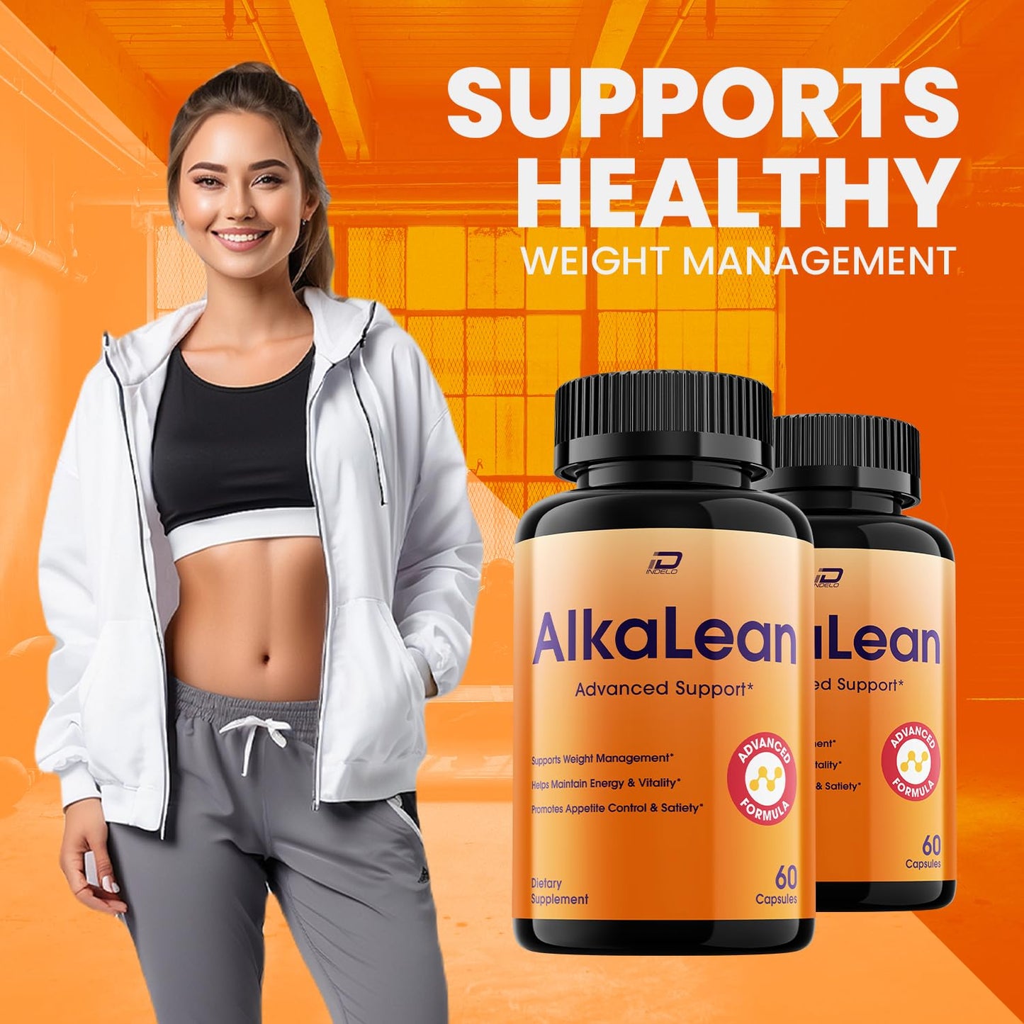 Indelo Alkalean 60 Capsules