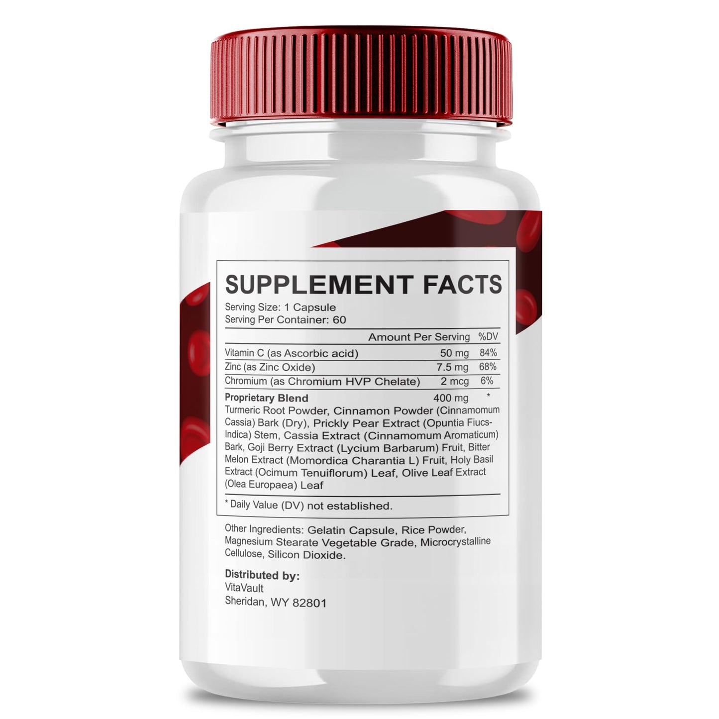 Vitavault Sweet Boost Glycogen Support, 180 Capsules