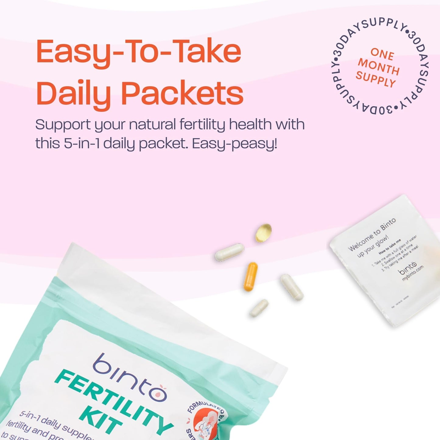 Binto Women’s Fertility Kit Capsule 30
