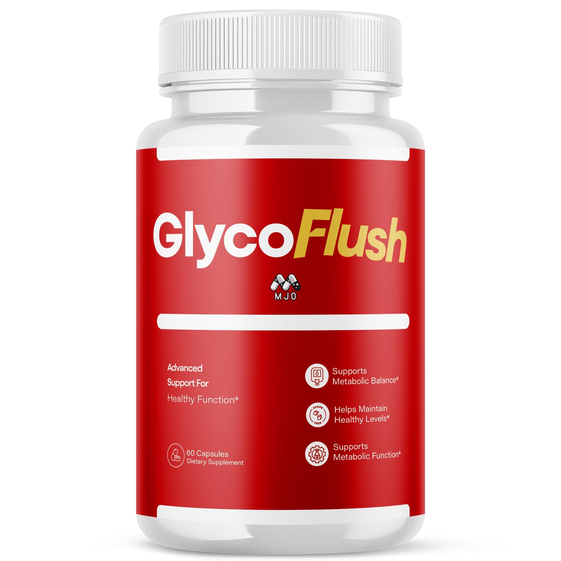 MJO GlycoFlush Capsules, 60 Count