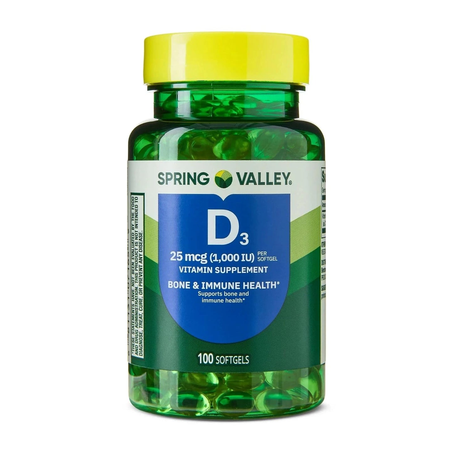 NEWCHEERS Vitamin D3 1000 IU Softgels, 100 Count