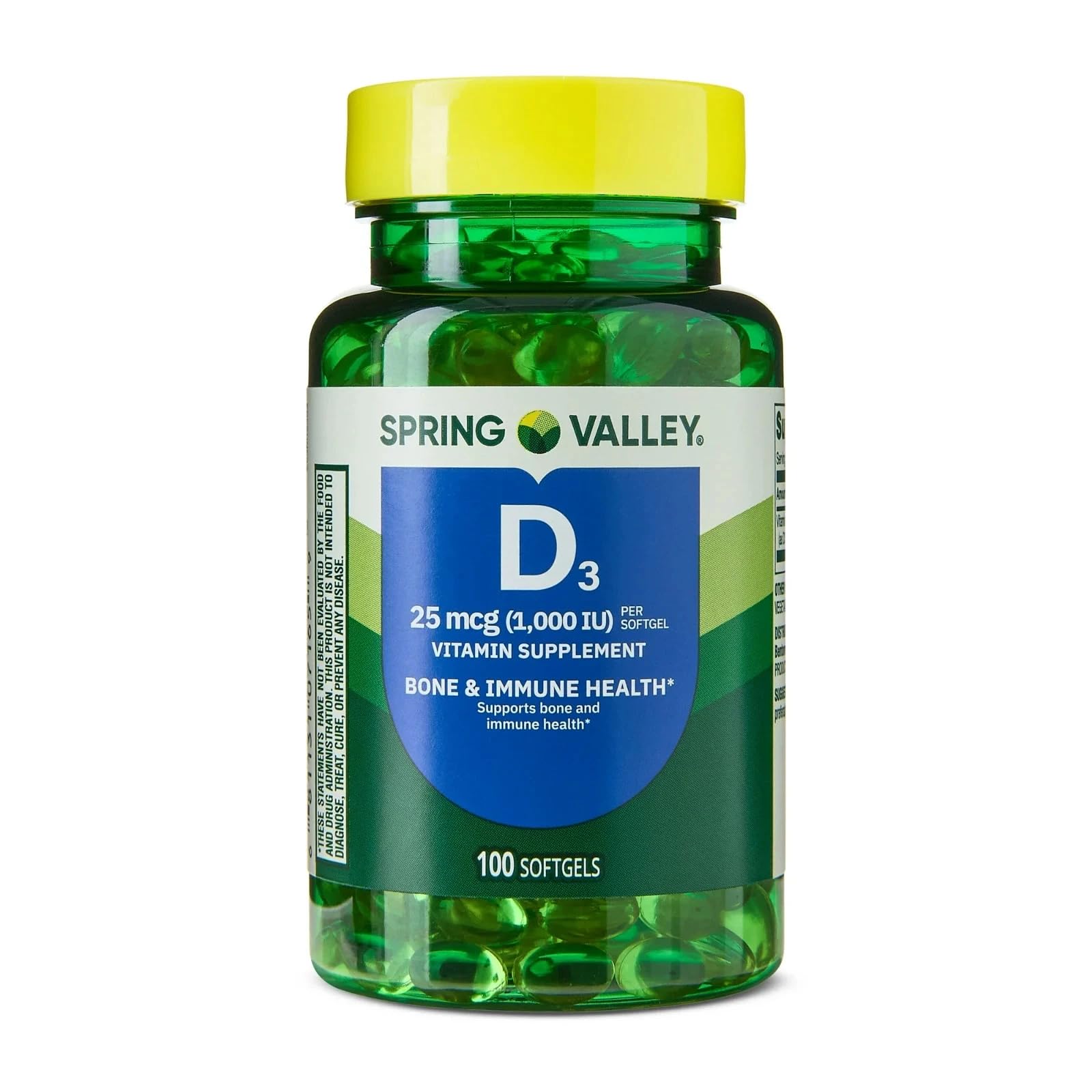 NEWCHEERS Vitamin D3 1000 IU Softgels, 100 Count